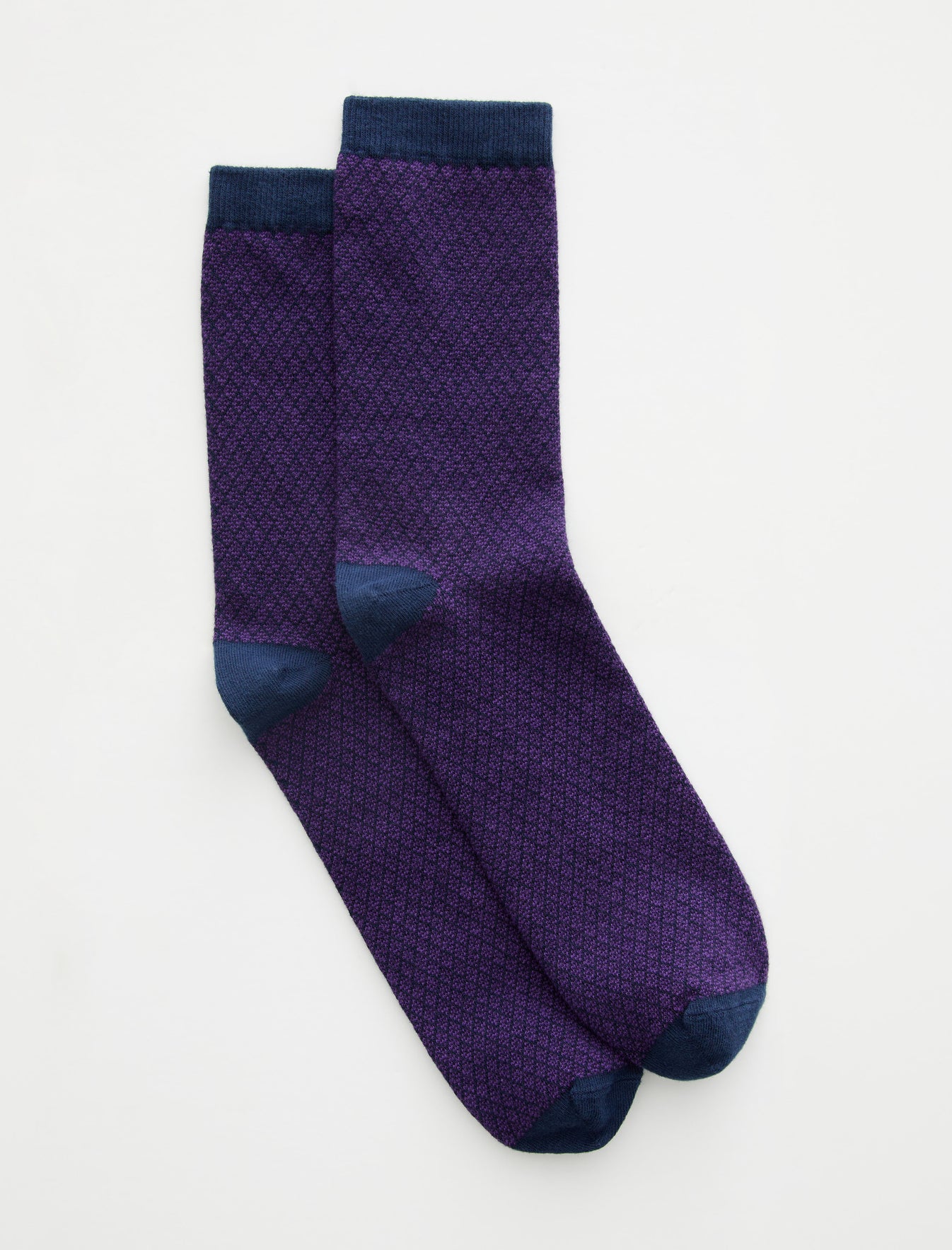 Crew Sock Diamond Purple Multi Unisex Accsry Photo 1