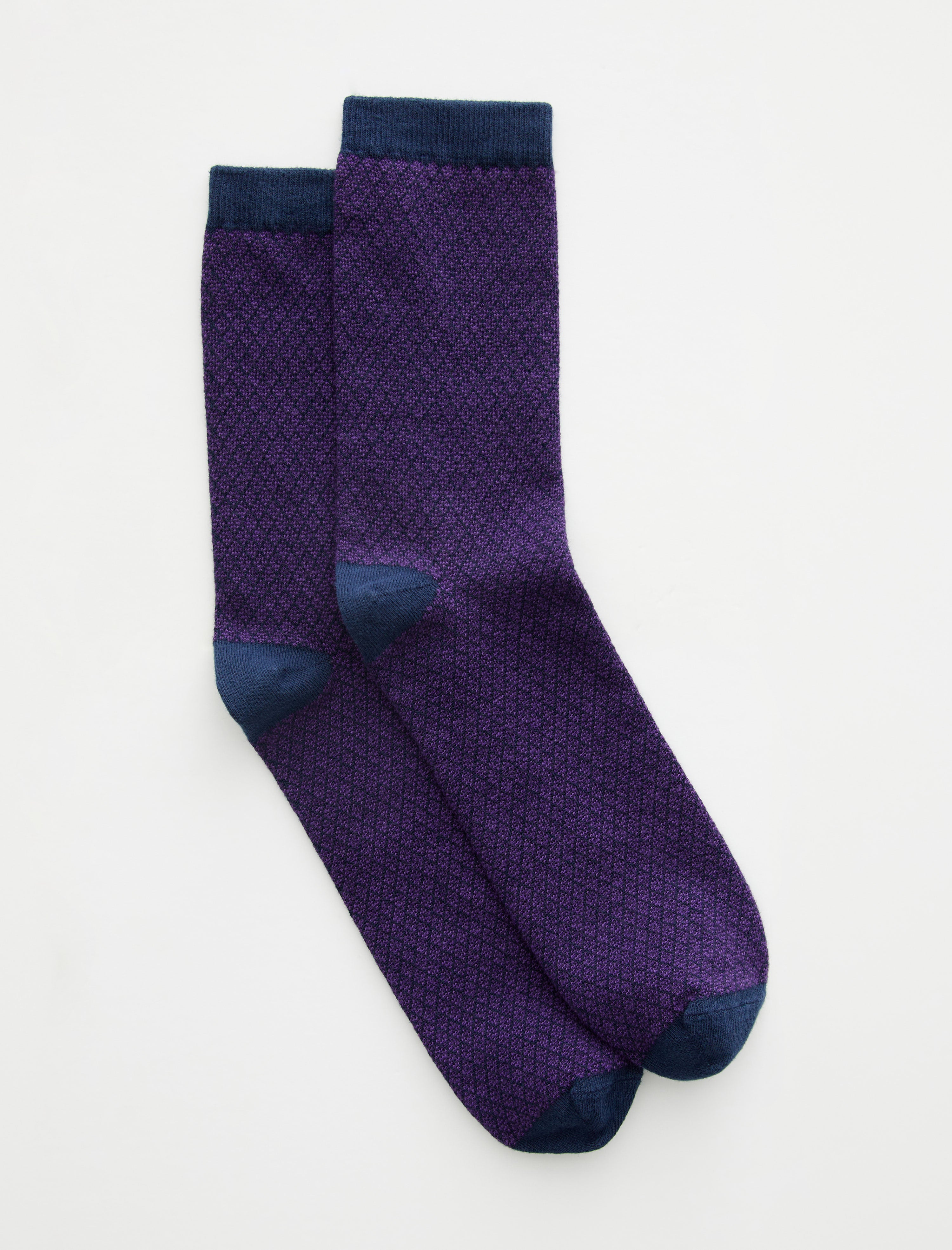 Crew Sock Diamond Purple Multi Unisex Accsry Photo 1