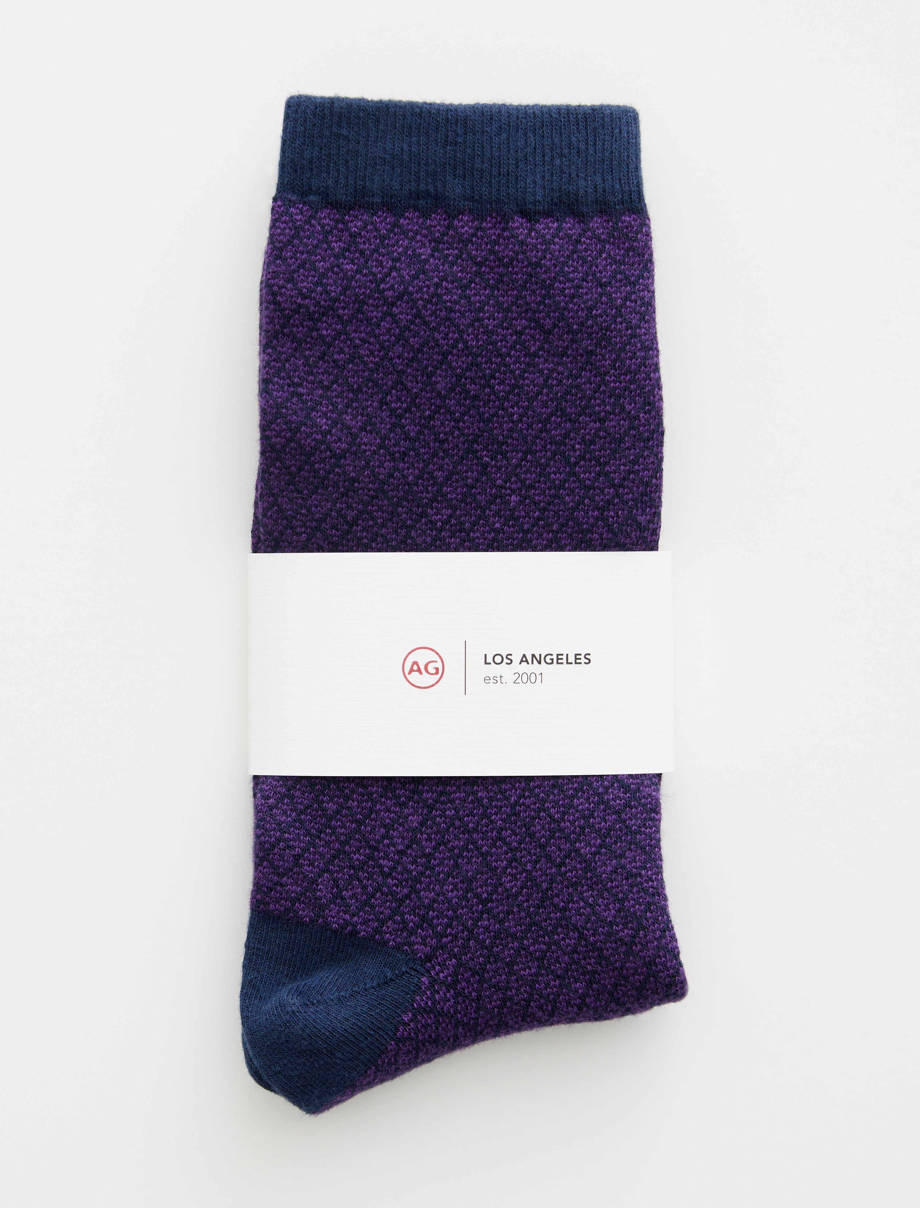 Crew Sock Diamond Purple Multi Unisex Accsry Photo 2