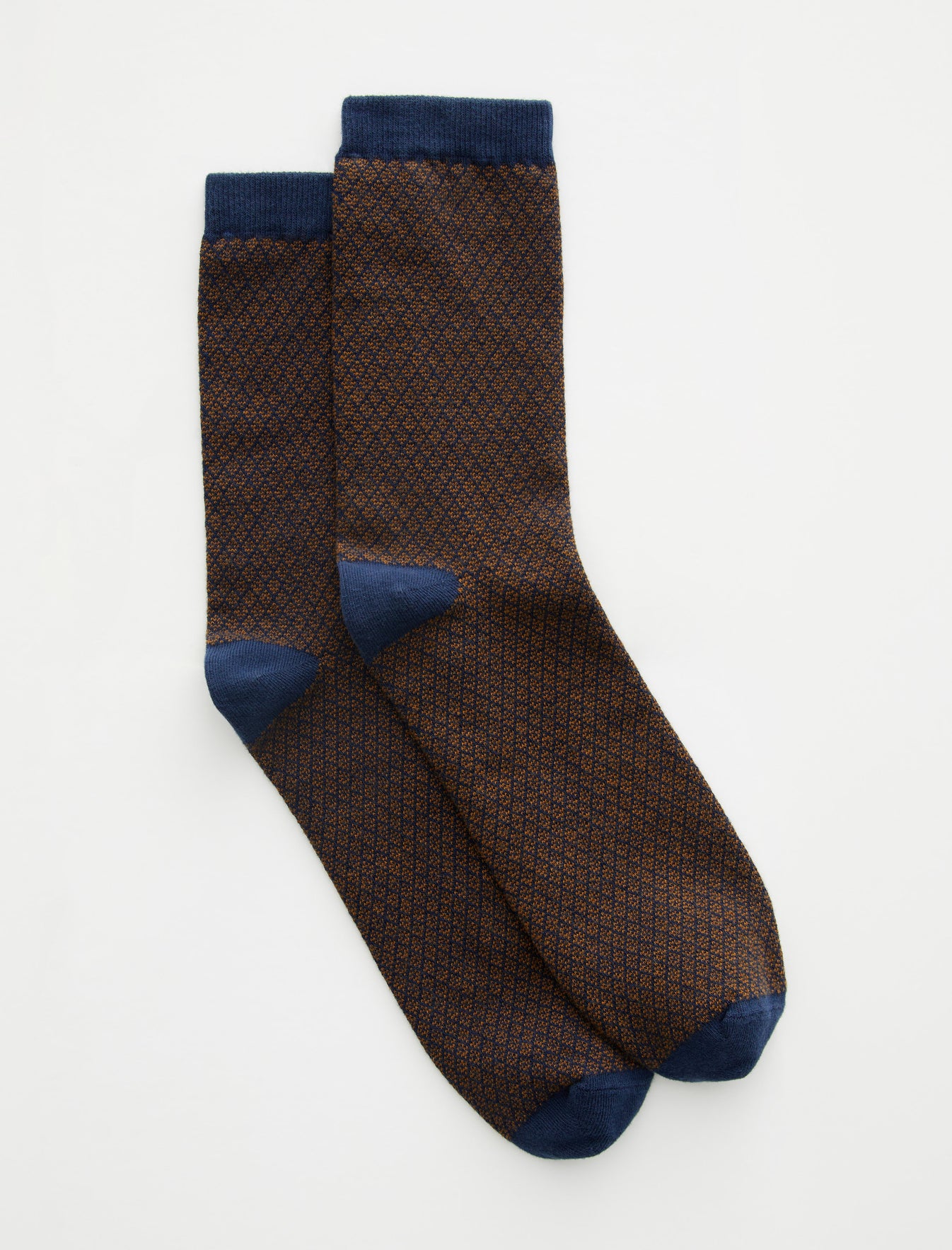 Crew Sock Diamond Roasted Seed Multi Unisex Accsry Photo 1