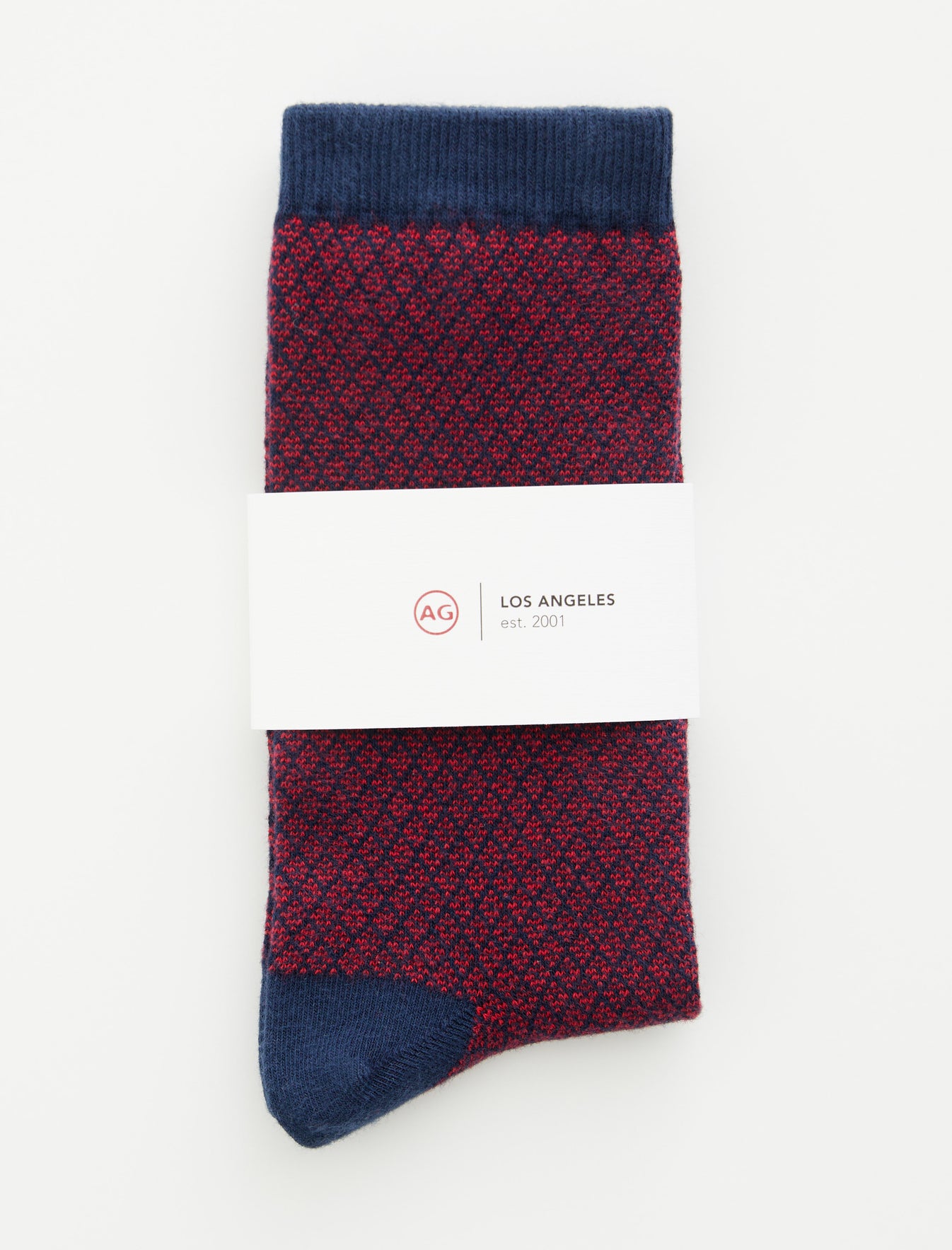 Crew Sock Diamond True Red Multi Unisex Accsry Photo 2