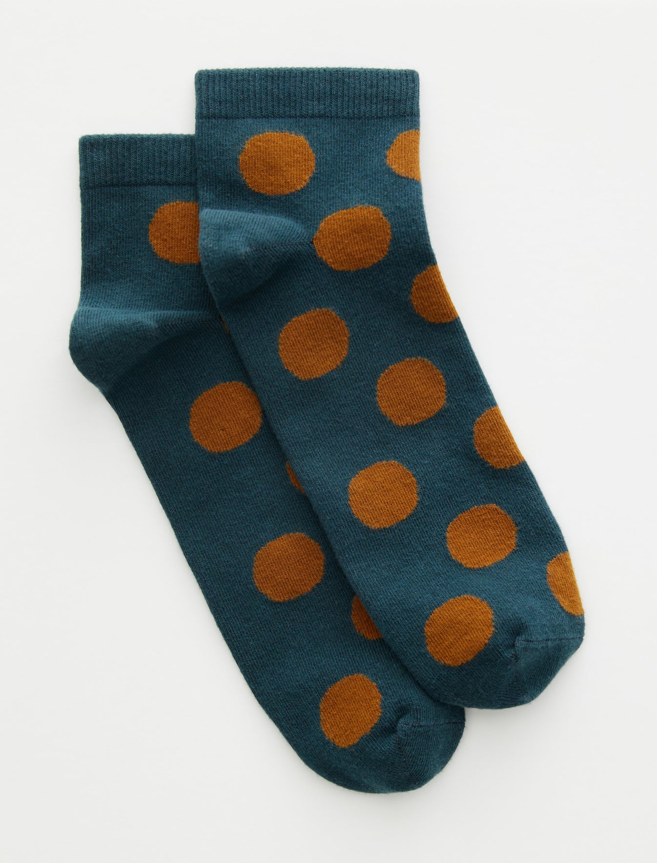 One Quarter Sock Dot Gold Green Multi Unisex Accsry Photo 1