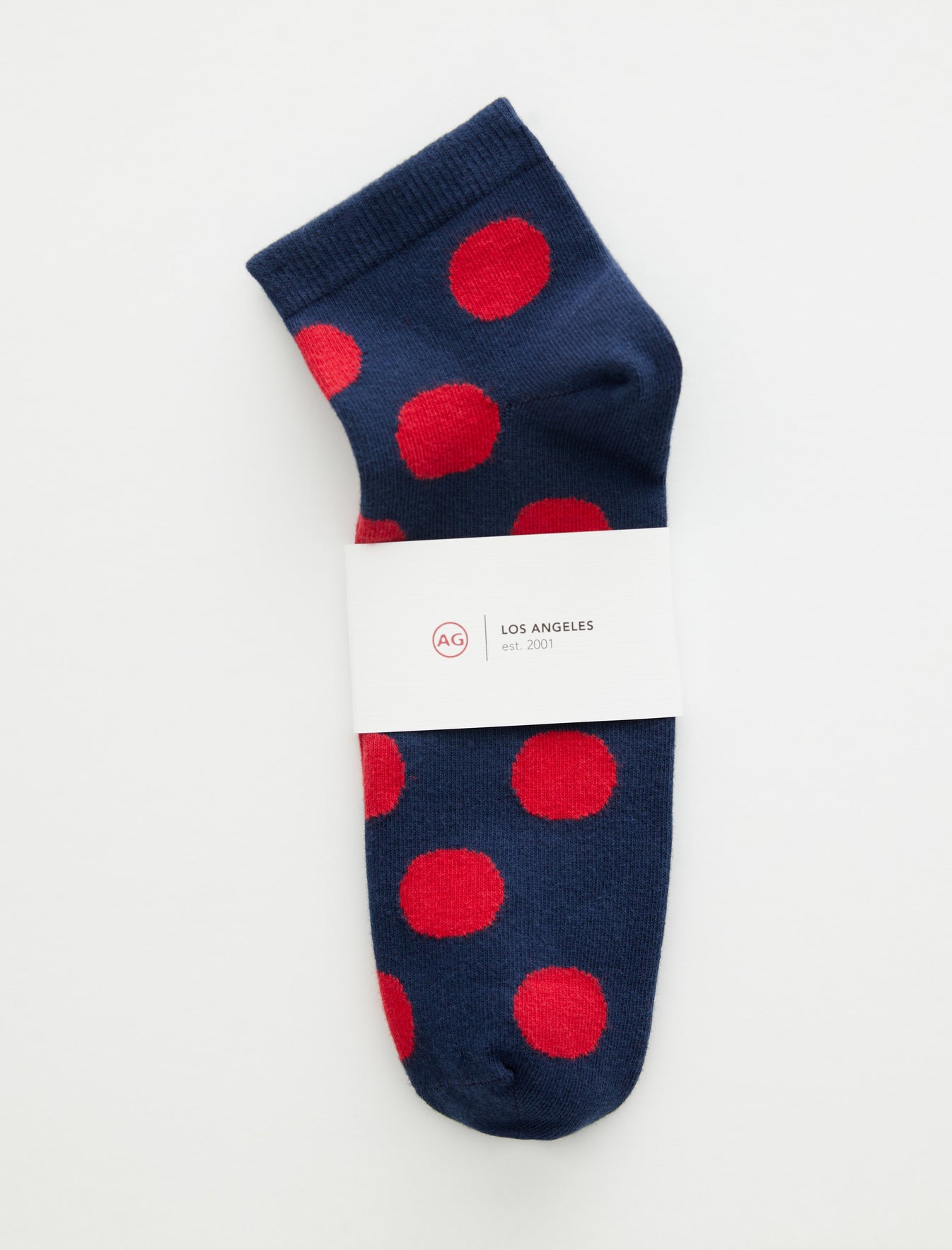 One Quarter Sock Dot True Red Multi Unisex Accsry Photo 2