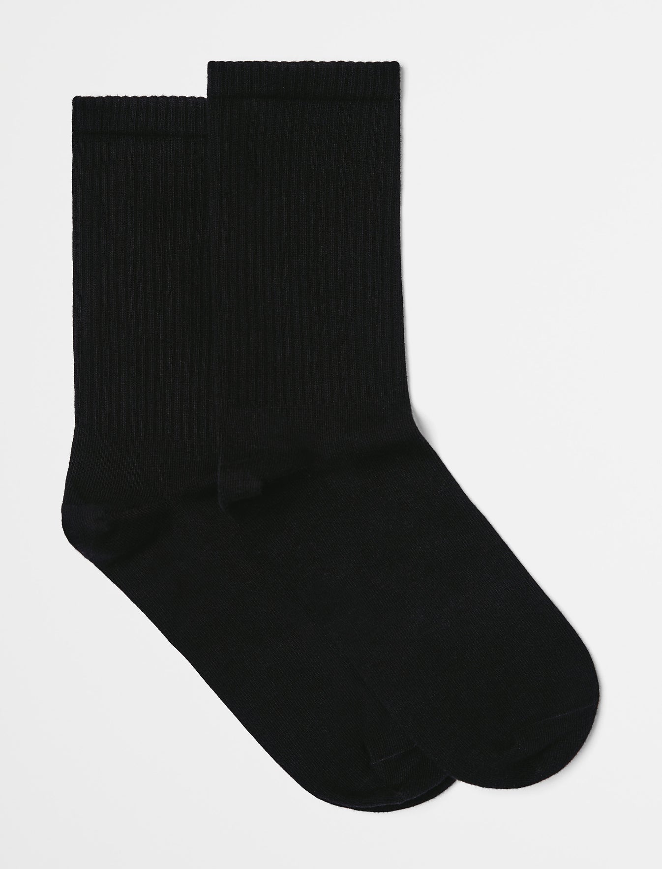 Ryland Sock True Black Socks Unisex Accessory Photo 2