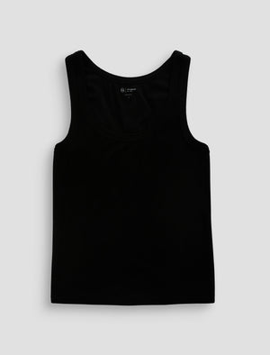 Ashley Super Black Essential Tank Women Top Photo 9