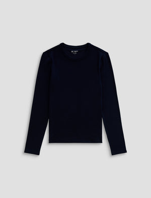 Julia Deep Trenches Essential L/S Tee Womens Top Photo 9