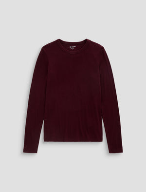 Julia Jazz Berry Essential L/S Tee Womens Top Photo 9