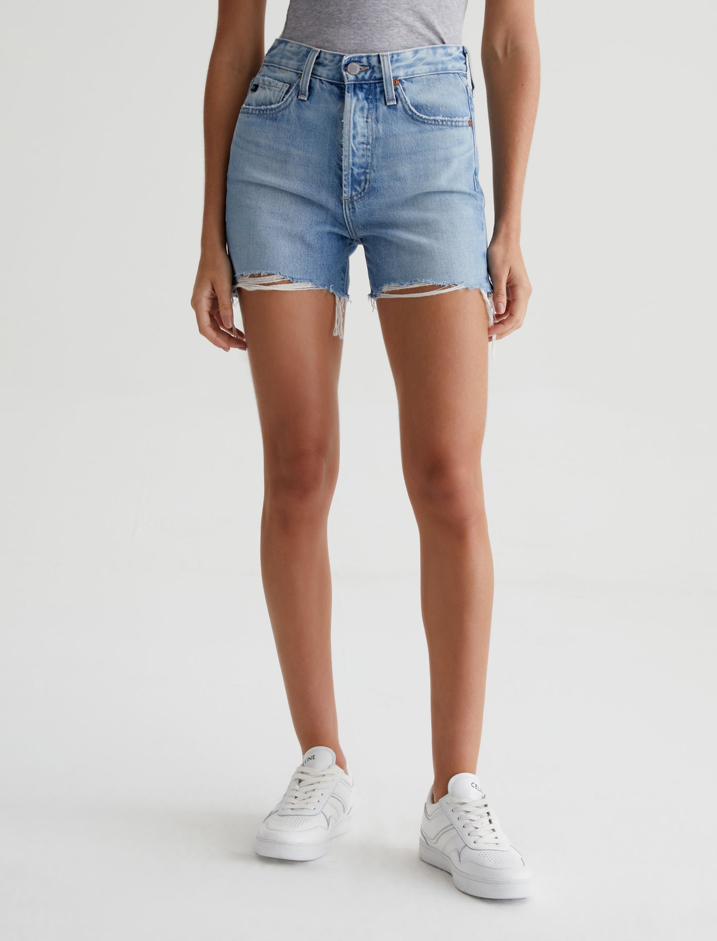 Farrah Vp Goldrush High-Rise Skinny Womens Bottom Photo 2