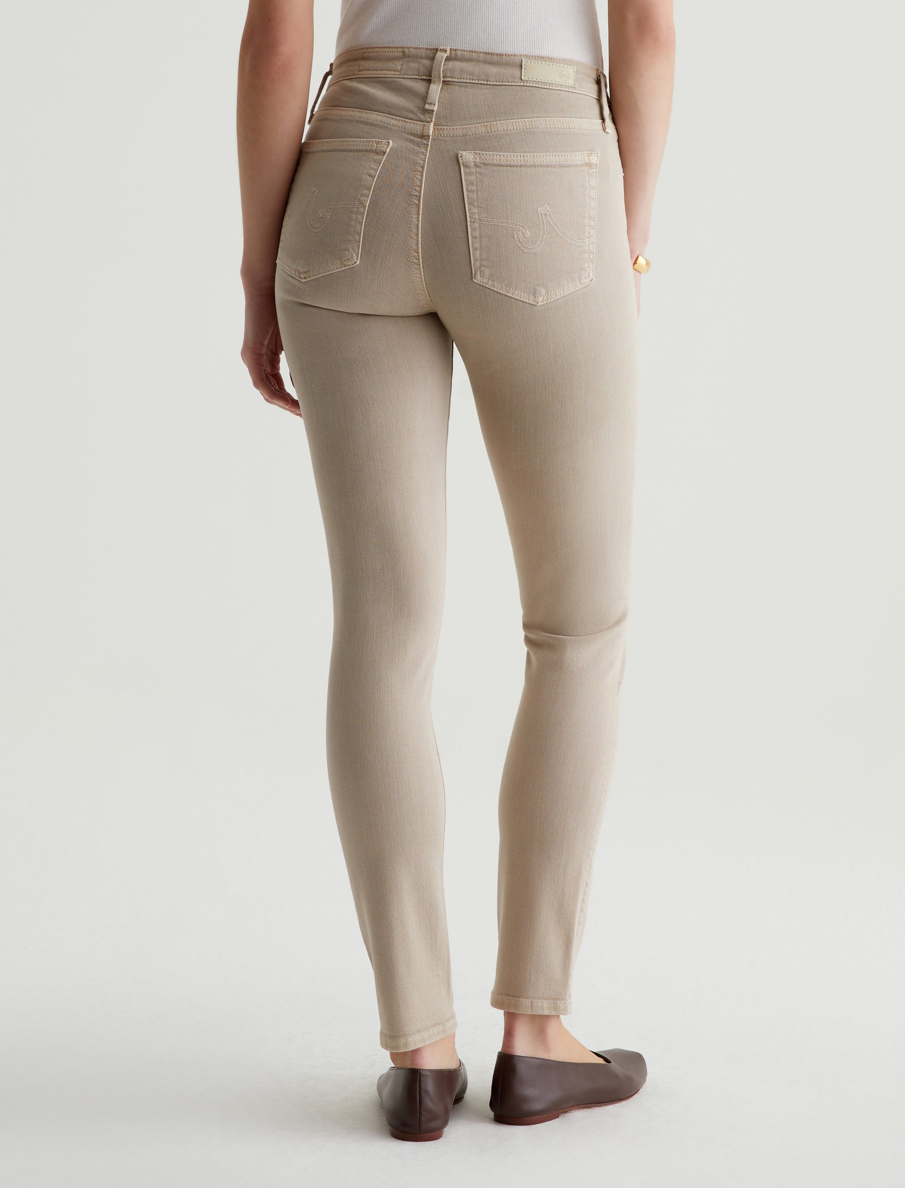 Prima Ankle Sulfur Flax Cigarette Leg Women Bottom Photo 7