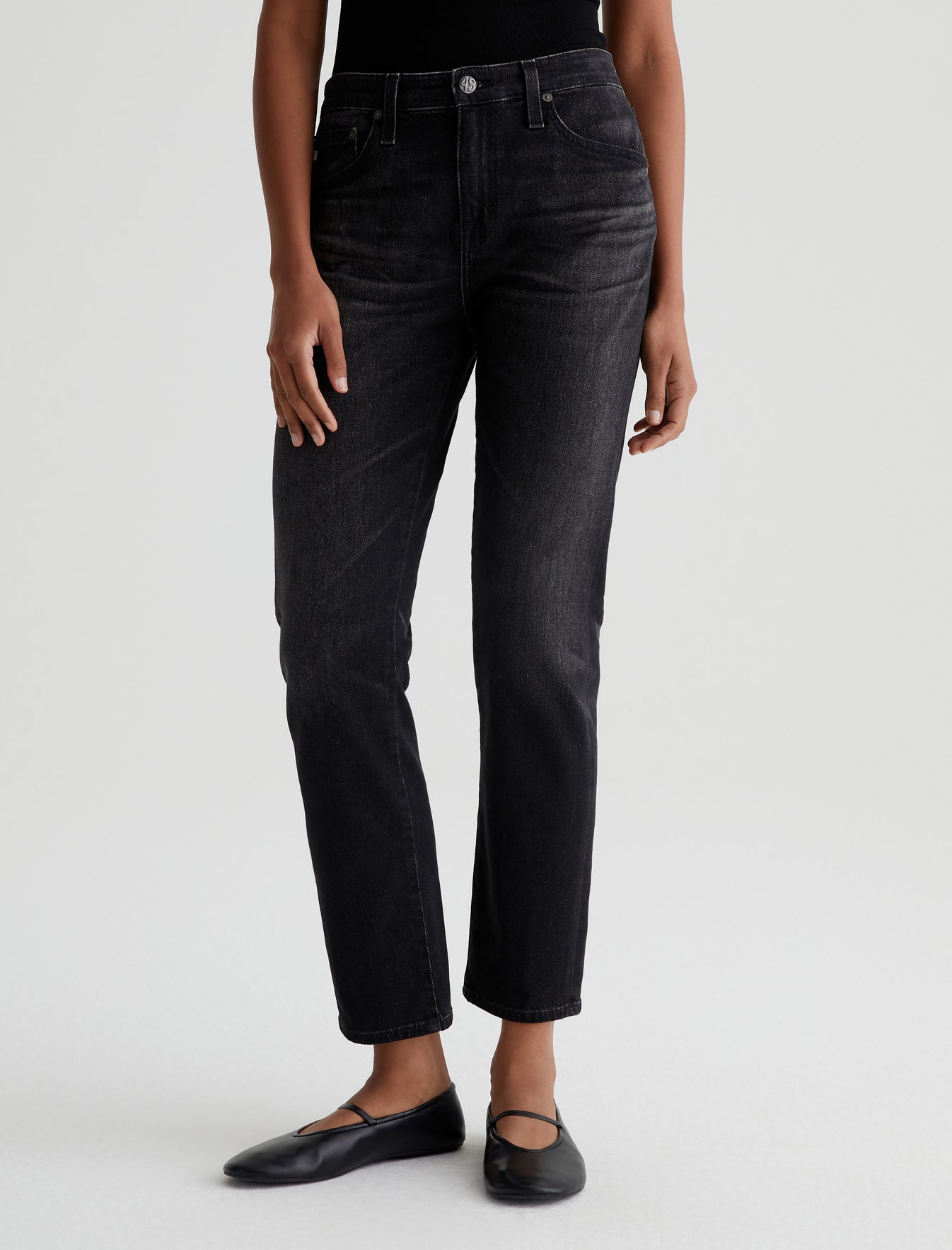 Ex-Boyfriend AG-ed Slouchy Slim AG Cloud Soft Denim Photo 2