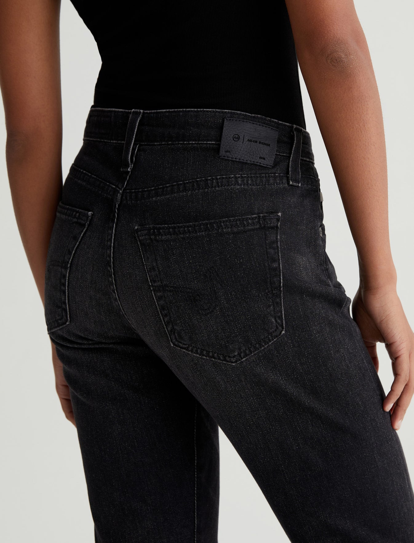 Ex-Boyfriend AG-ed Slouchy Slim AG Cloud Soft Denim Photo 5