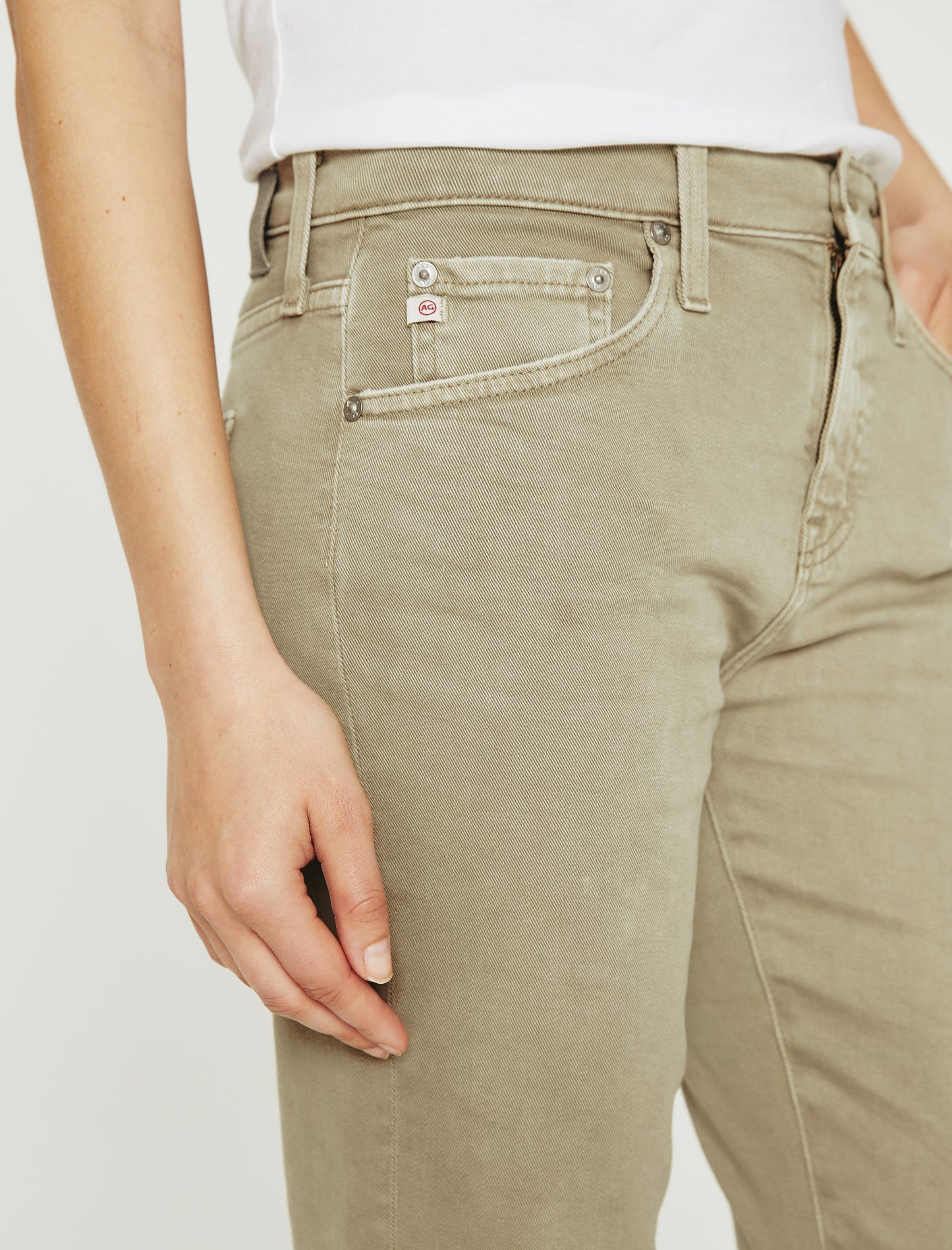 Ex-Boyfriend Slim 5 Years Sulfur Dried Rosemary Slouchy Slim Women Bottom Photo 3
