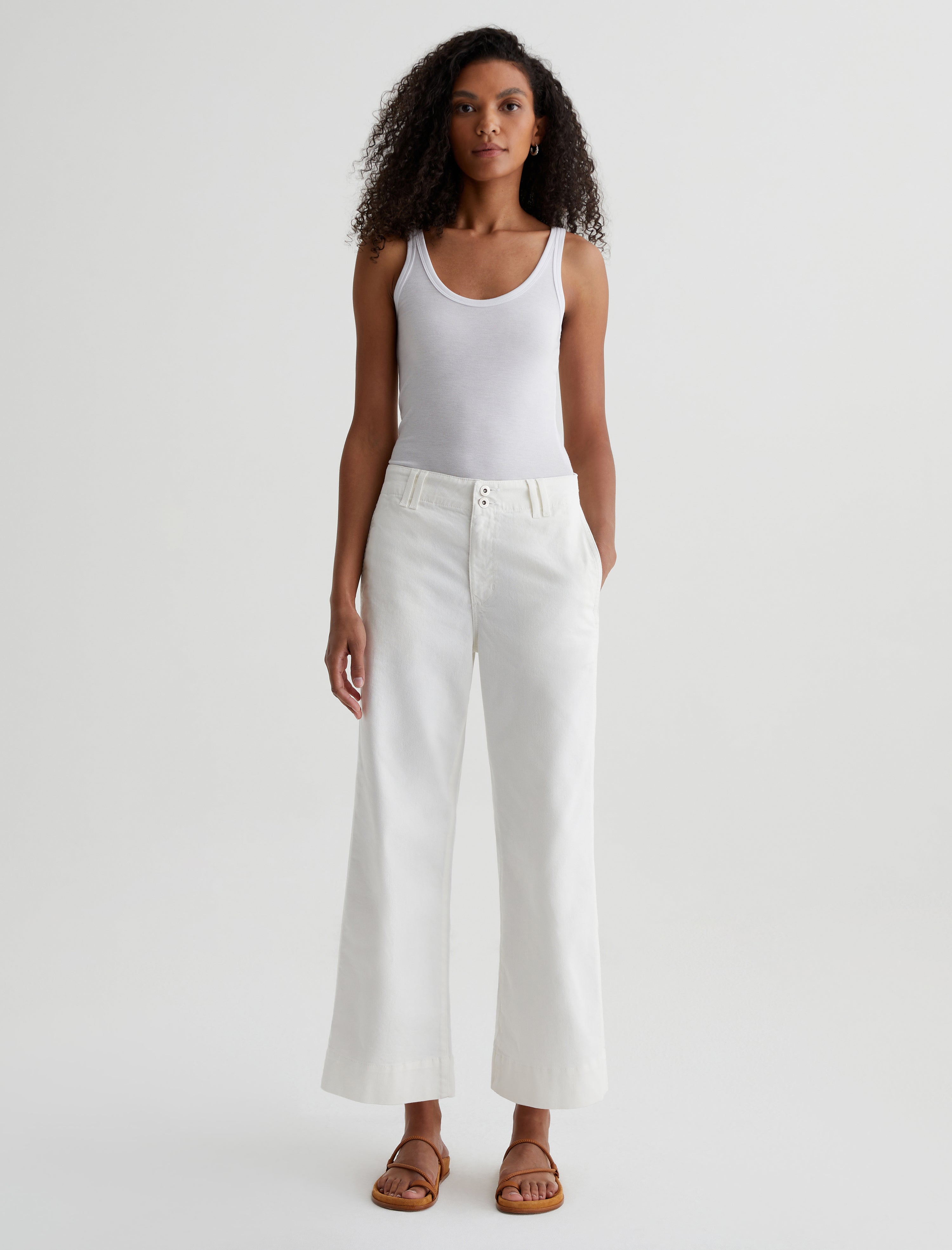 Natasha Powder Mid Rise Crop Women Bottom Photo 1