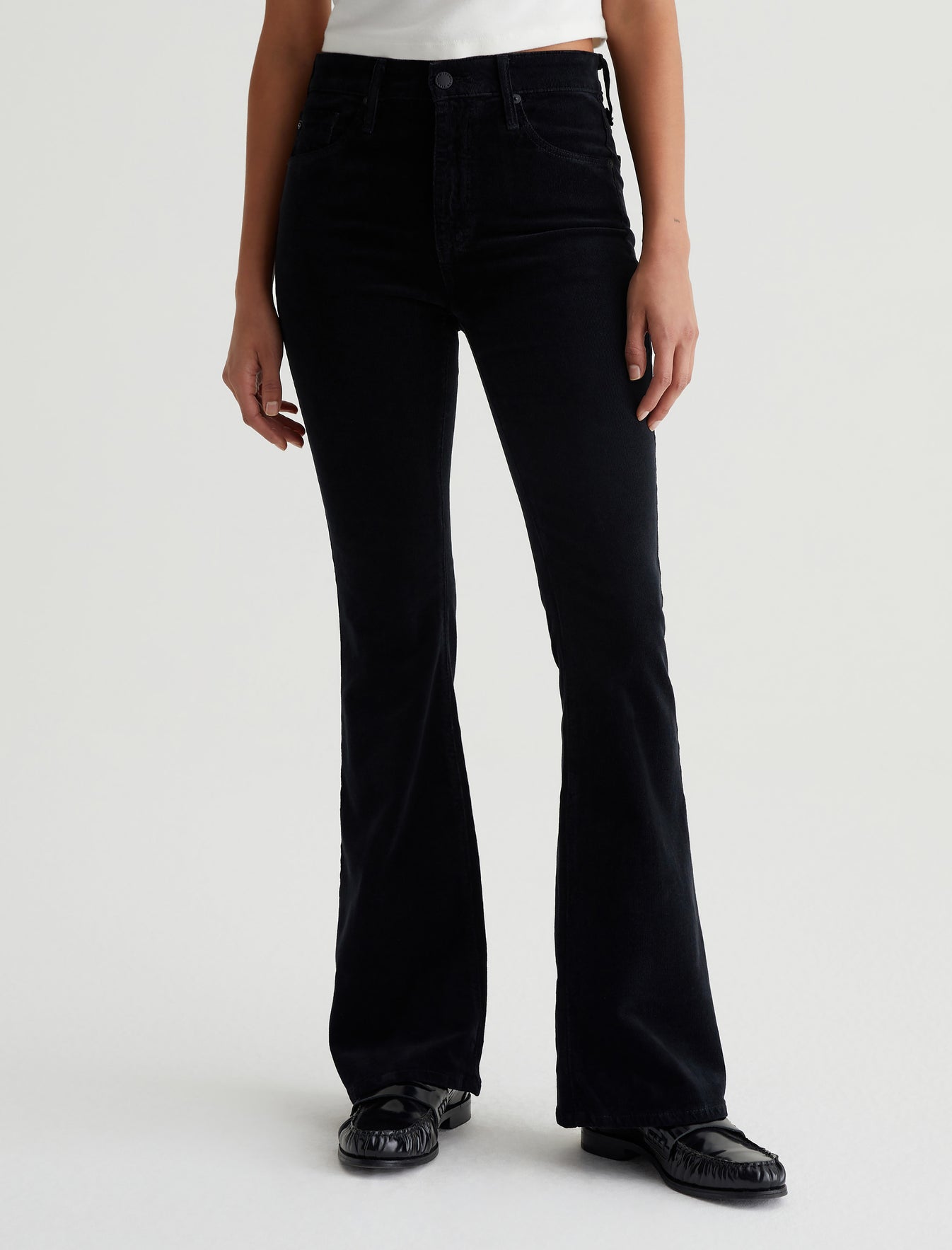Farrah Boot Corduroy Sulfur Black Photo 2