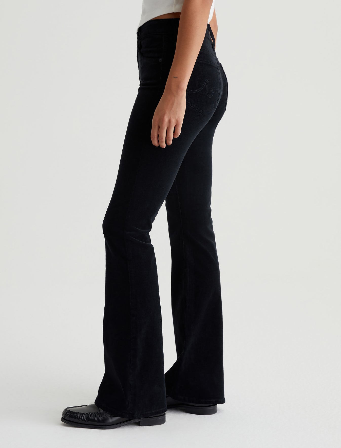 Farrah Boot Corduroy Sulfur Black Photo 4