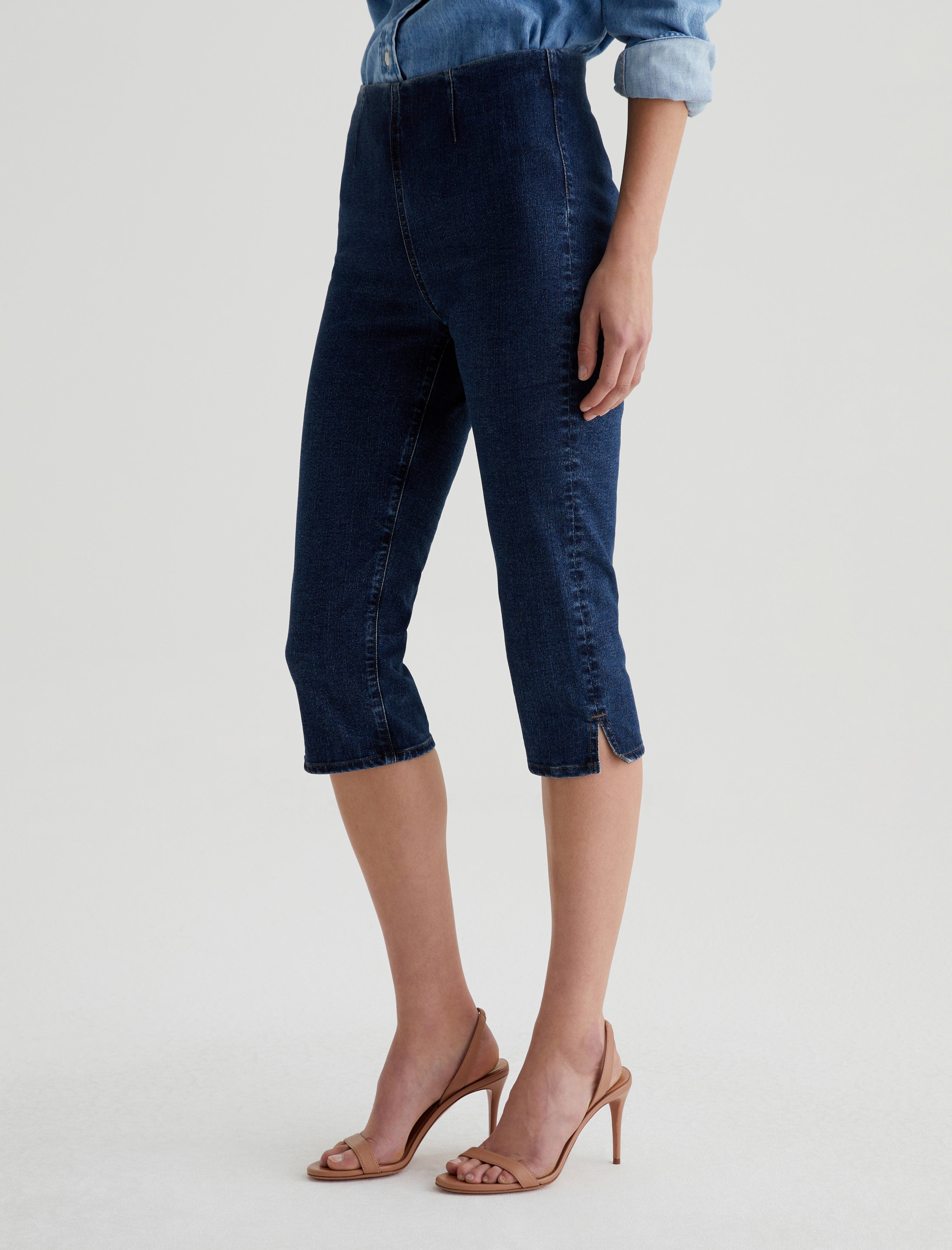Maisie Hyacinth Pull On Capri Women Bottom Photo 6