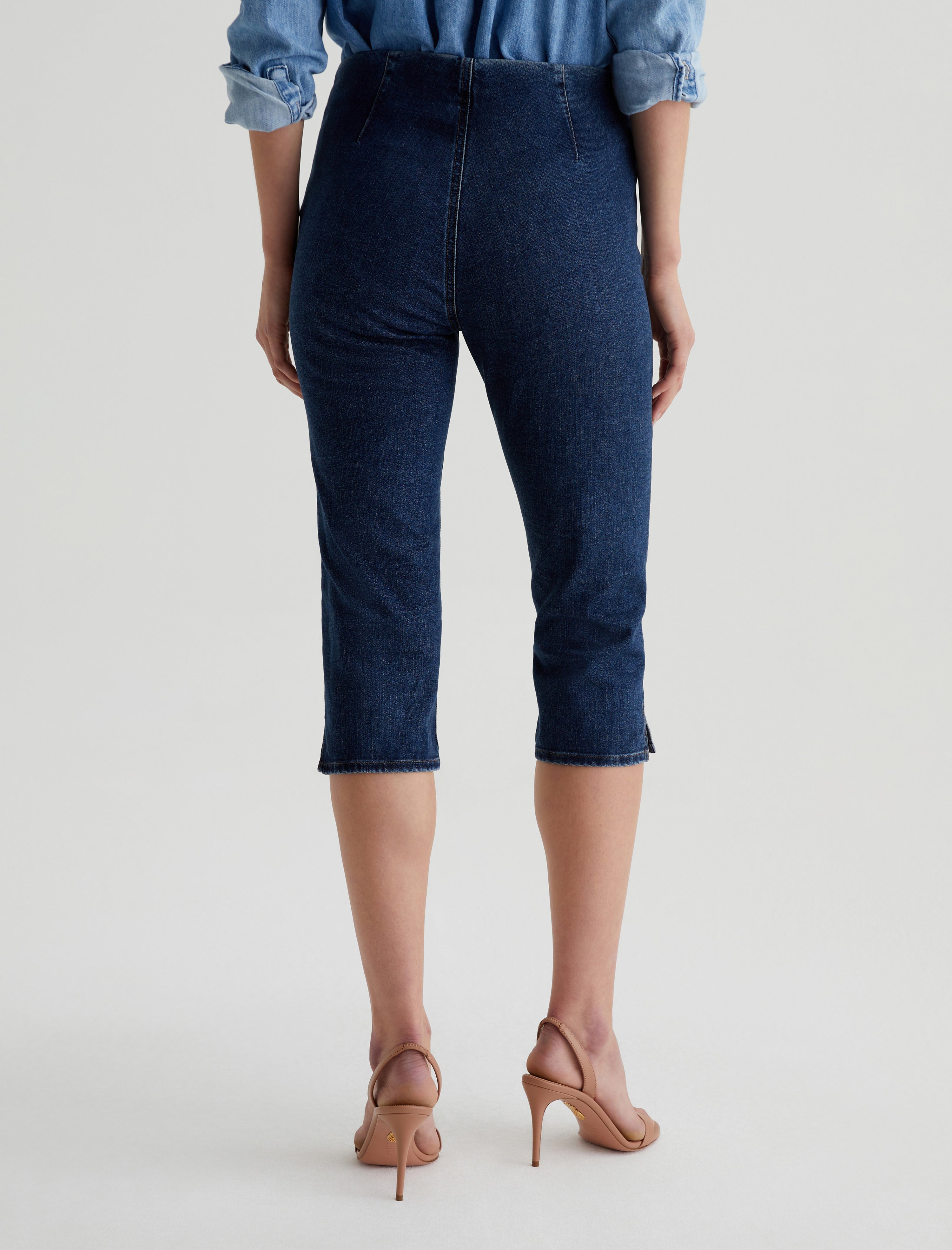 Maisie Hyacinth Pull On Capri Women Bottom Photo 7