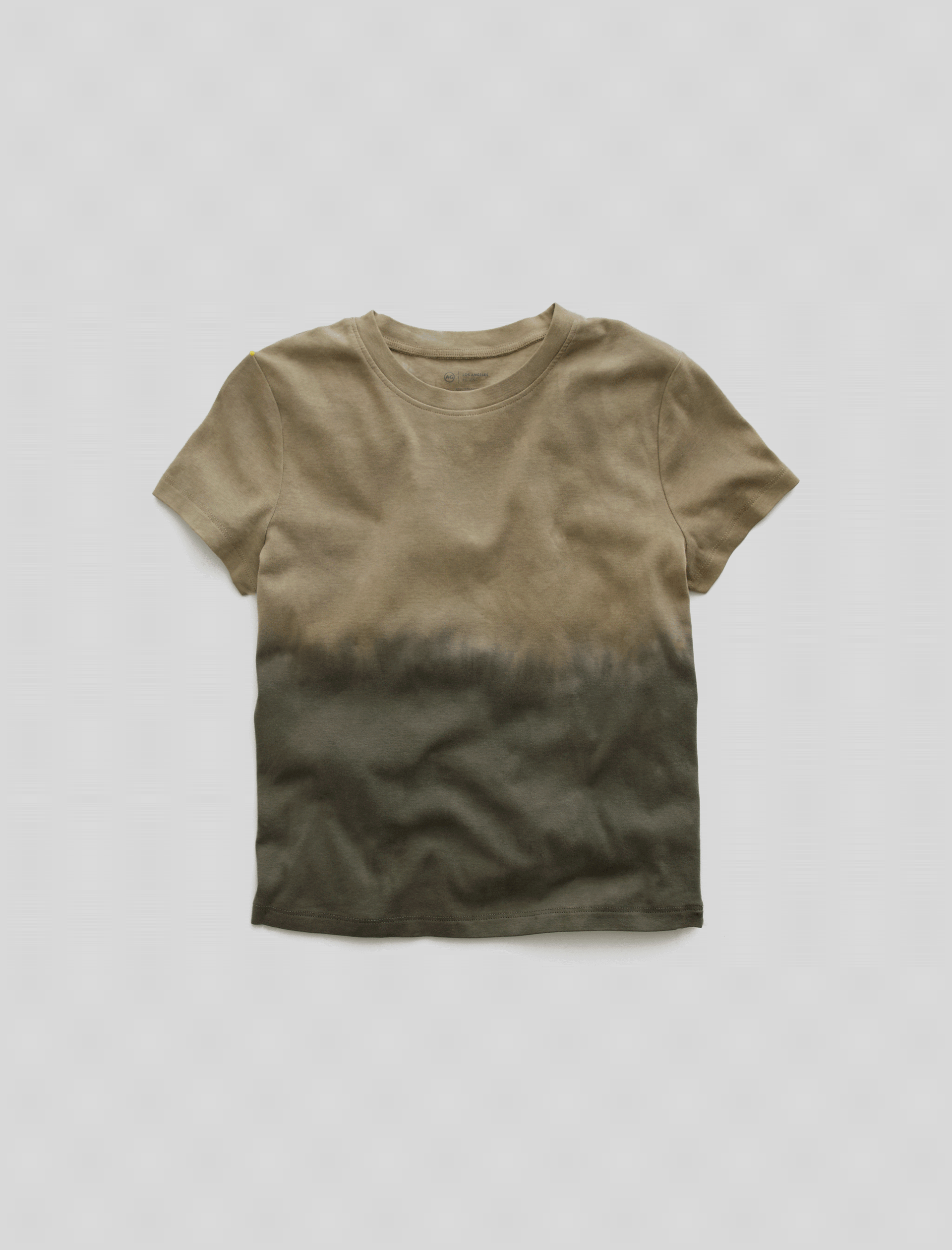 Sadie Crew Natural Dye Green Multi Earth Day Collection 90'S Vintage Crop T Shirt Women Top GIF 9