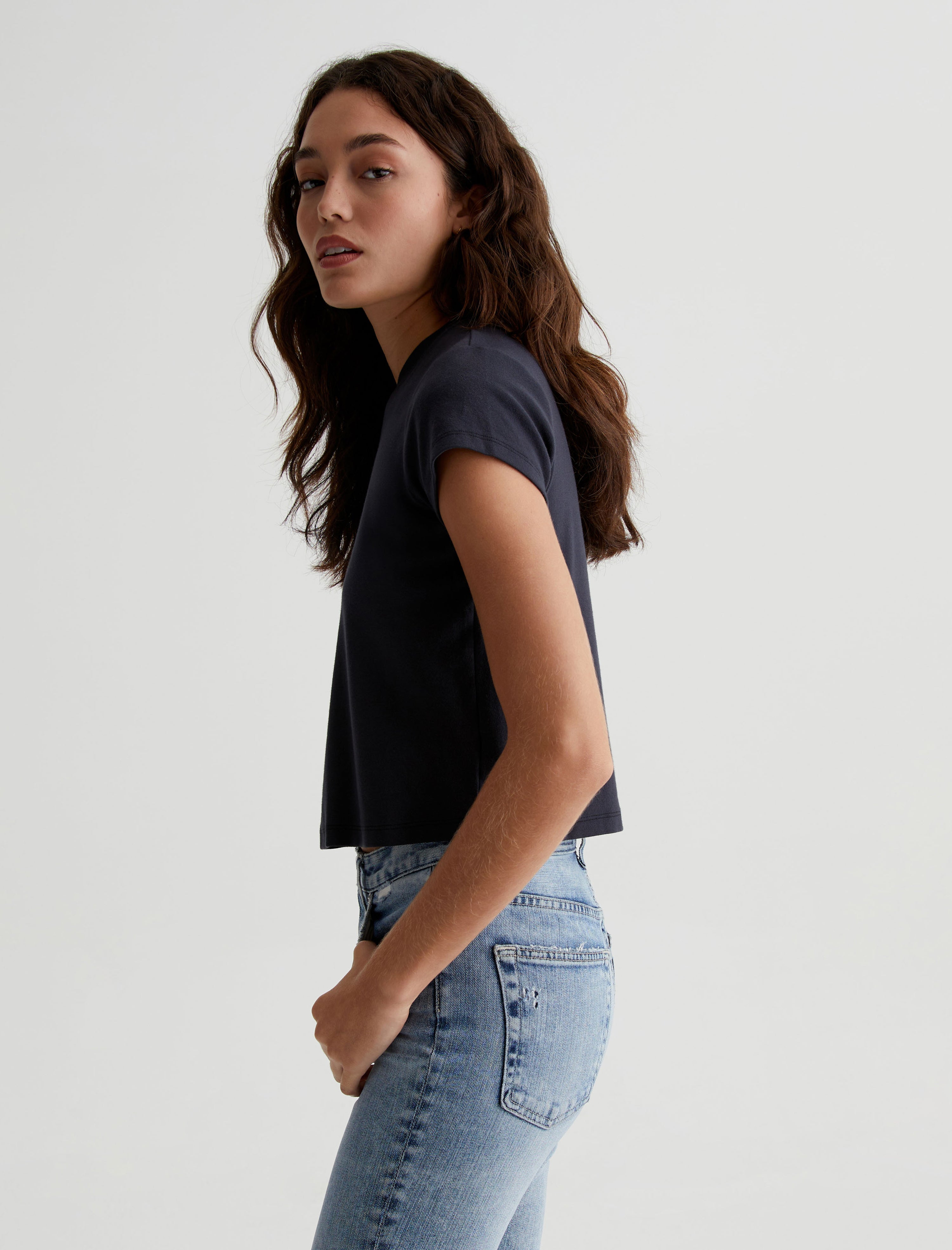 Ag jeans cropped hot sale