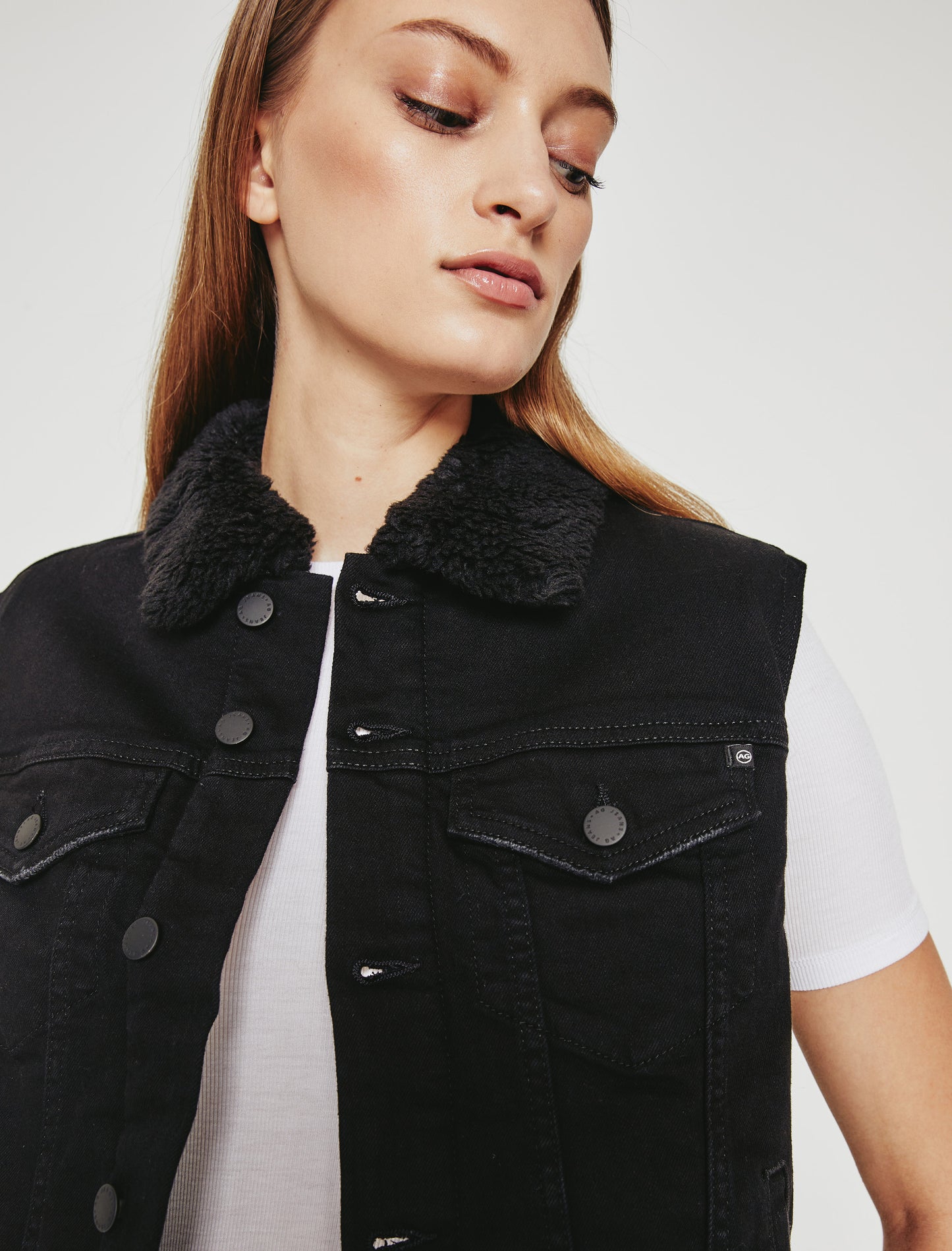 Jordy Vest 2 Years Dropout Boyfriend Vest Women Top Photo 3