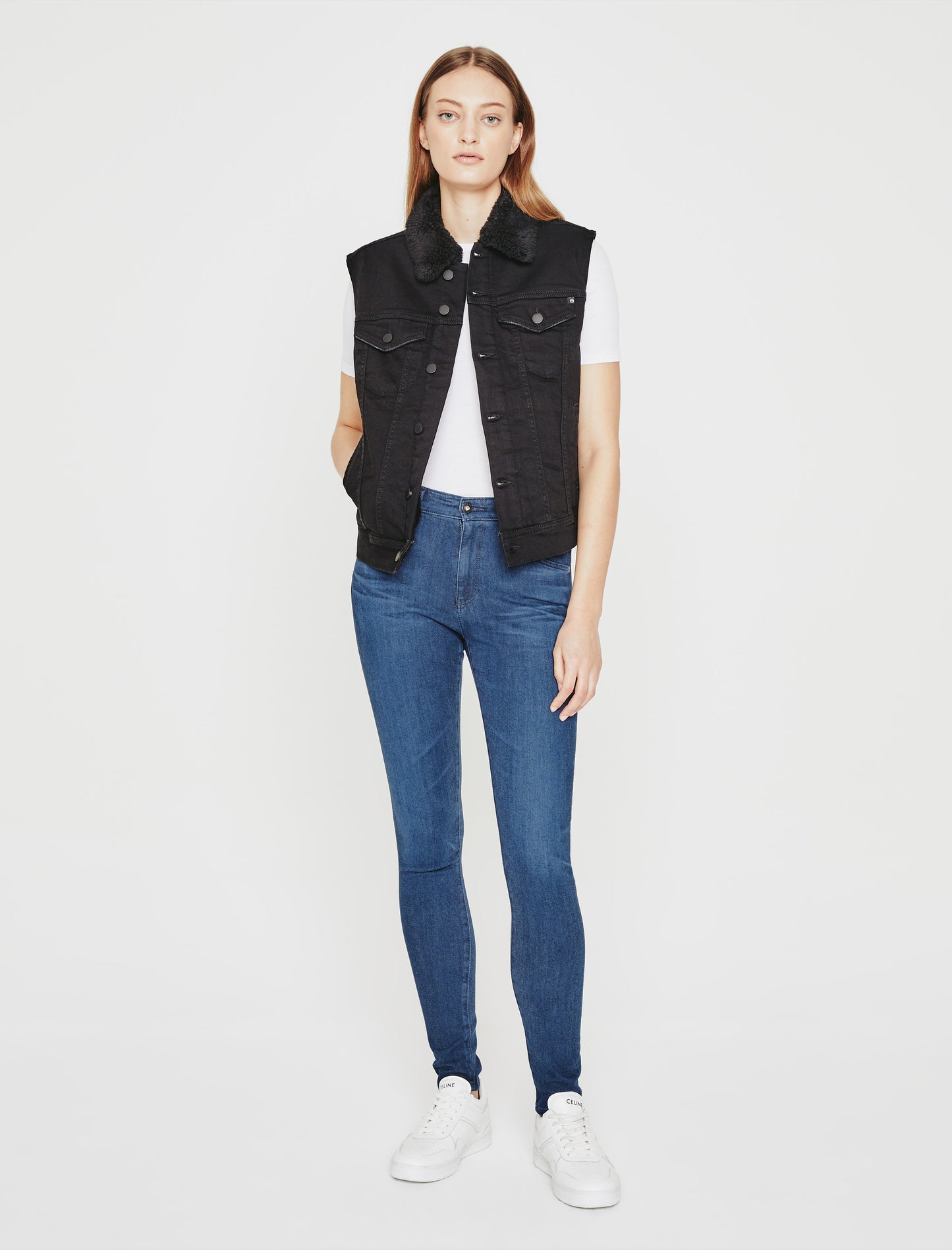Jordy Vest 2 Years Dropout Boyfriend Vest Women Top Photo 7