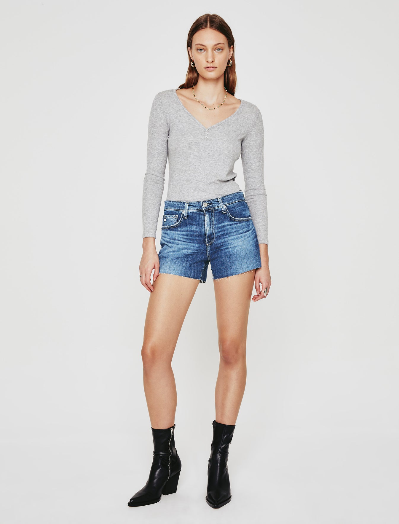Hailey Cut-Off Short True Intention Ex-Boyfriend Short Women Bottom Photo 1