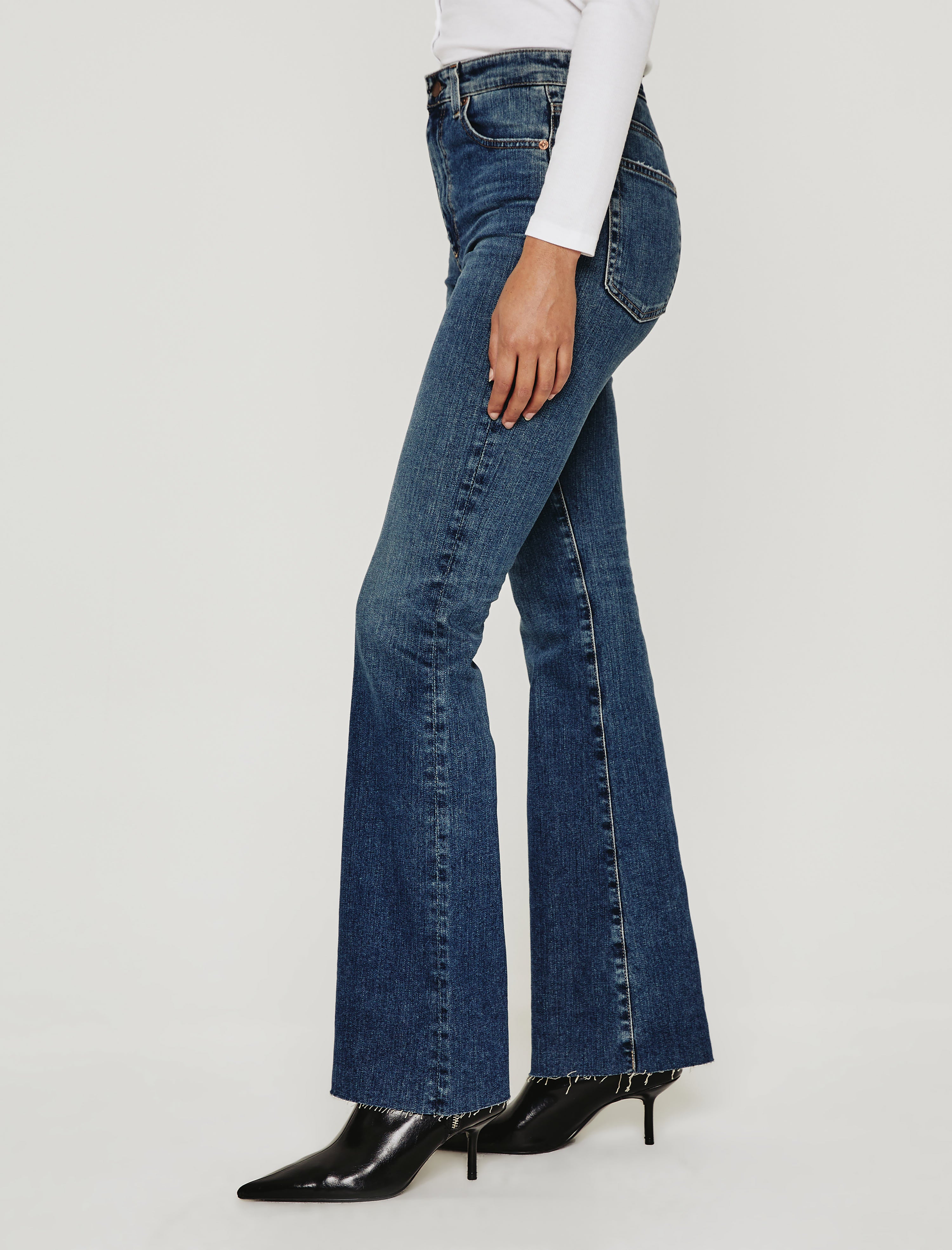 Womens Alexxis Boot 17 Years Lagoon Destructed at AG Jeans 
