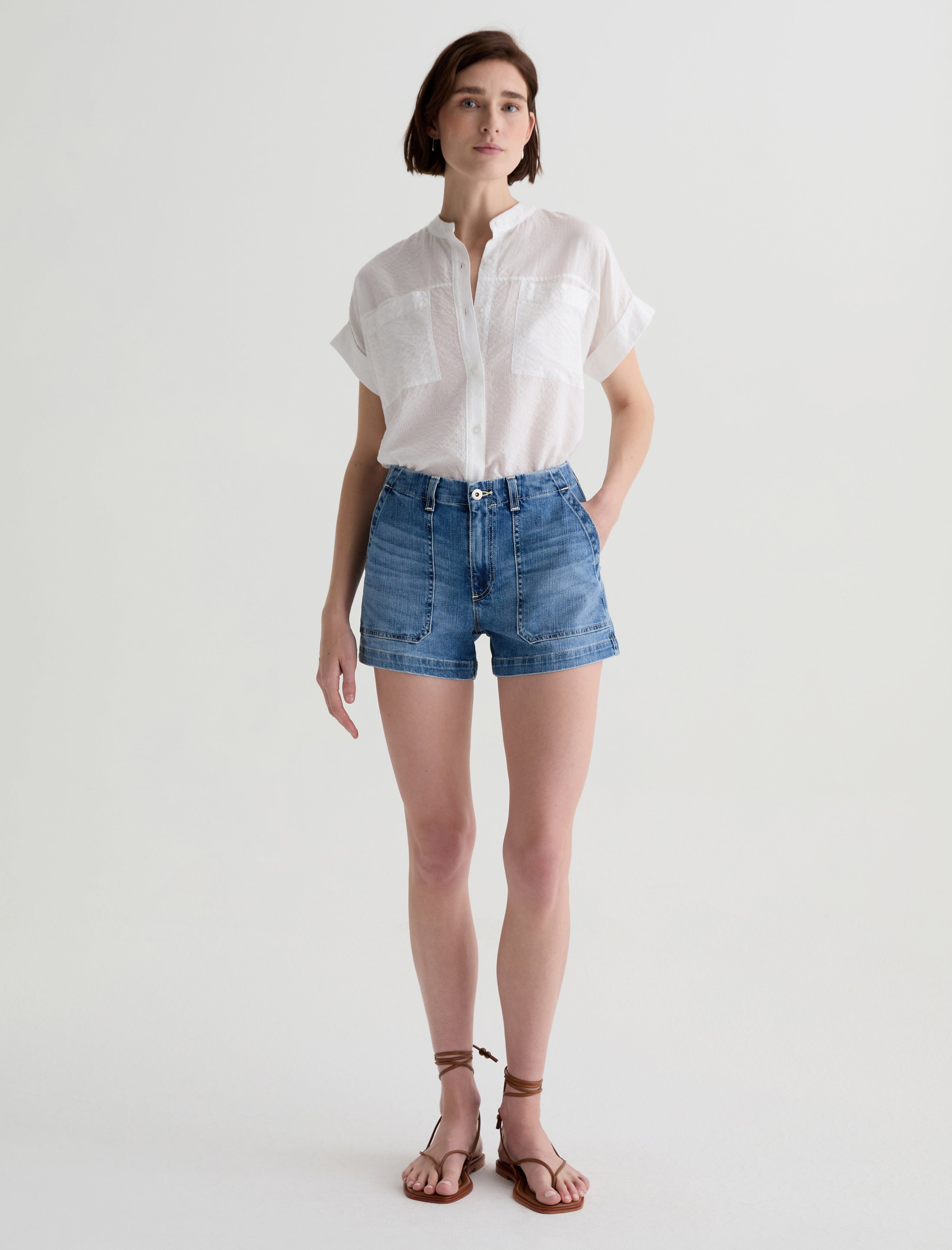 Analeigh Short San Felipe High-Rise Short Women Bottom Photo 1