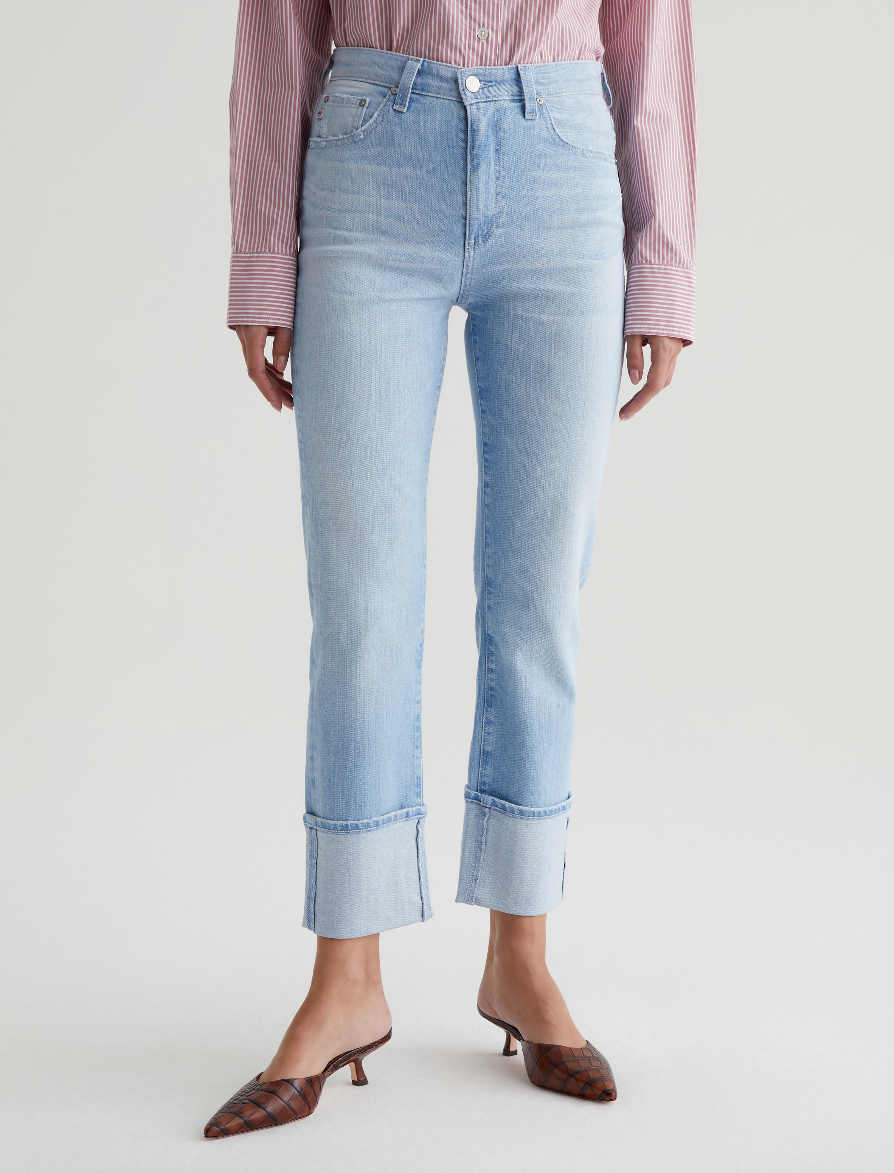 Women Saige Crop 24 Years Sunkissed at AG Jeans Official Store