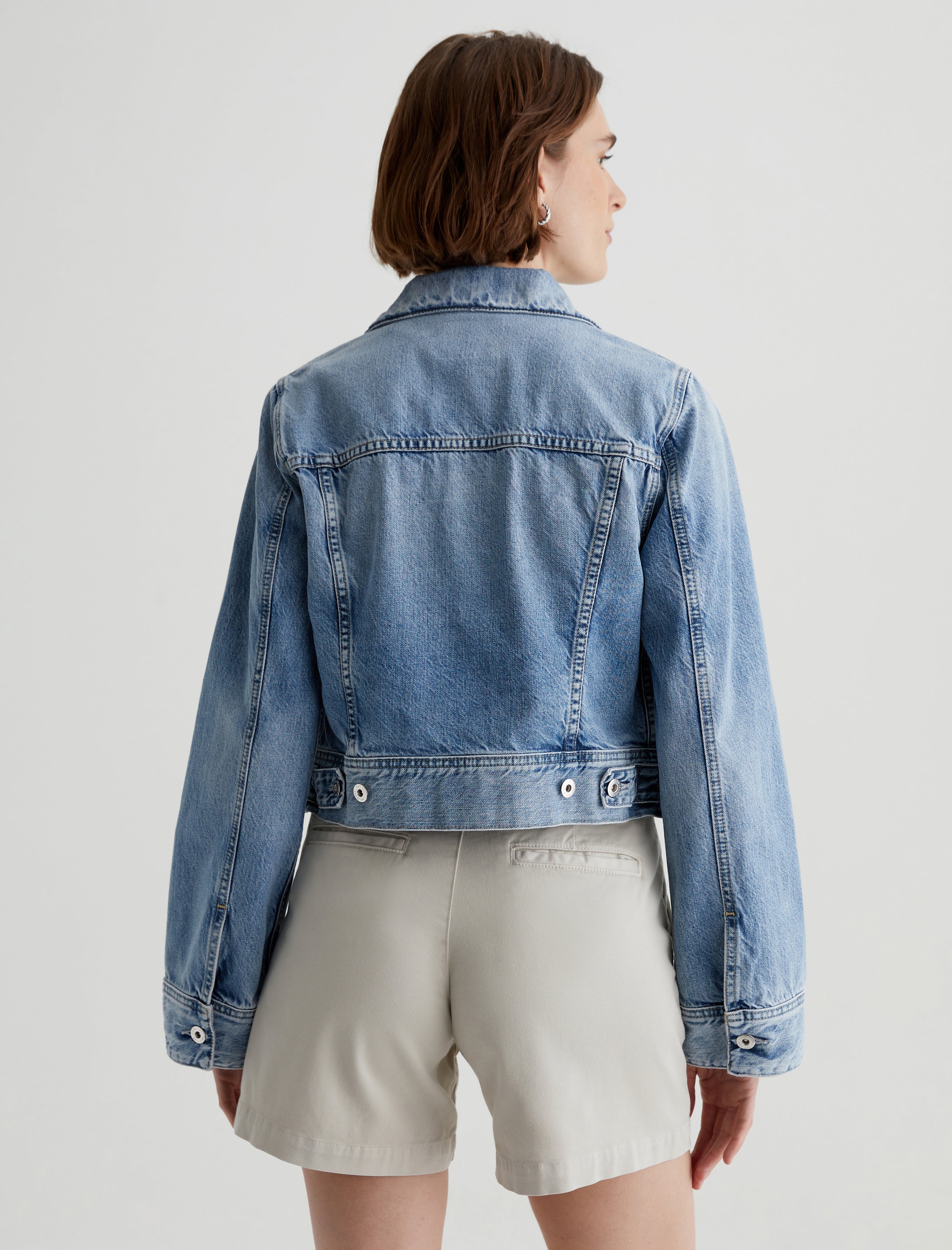 Isa Jacket Intuition Cropped Trucker Jacket Women Top Photo 7