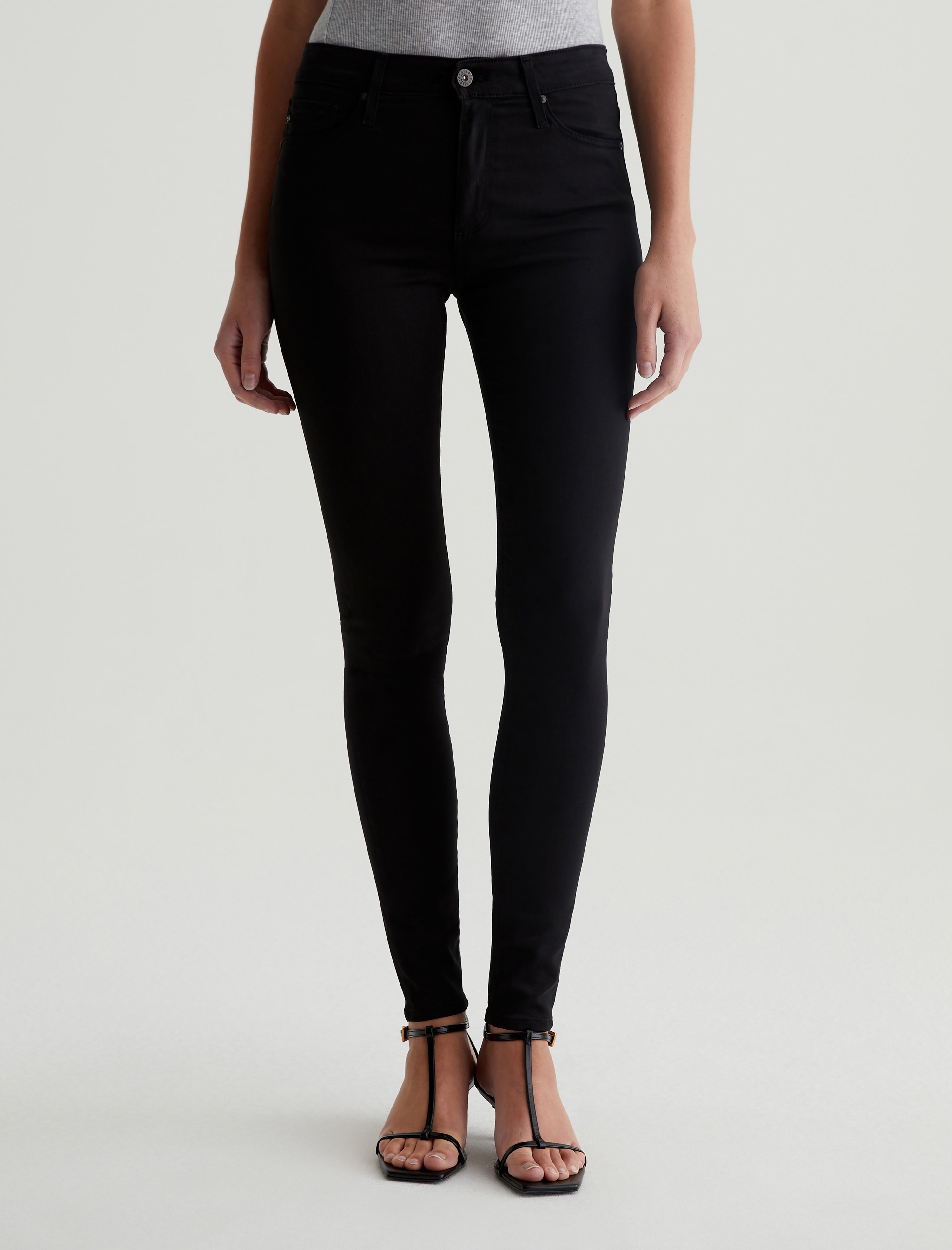 Farrah Skinny Super Black Mid-Rise Skinny Women Bottom Photo 2