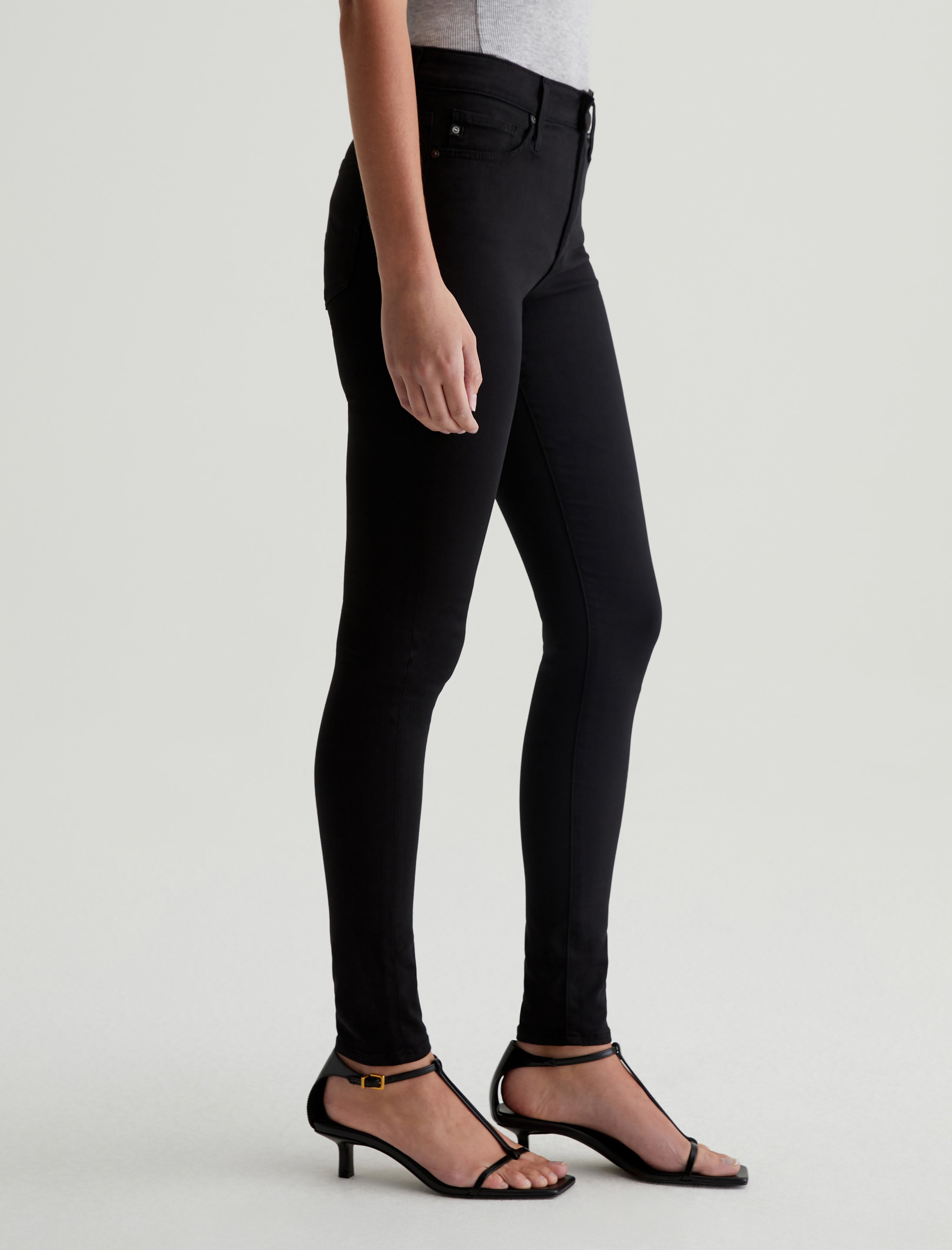 Farrah Skinny Super Black Mid-Rise Skinny Women Bottom Photo 4