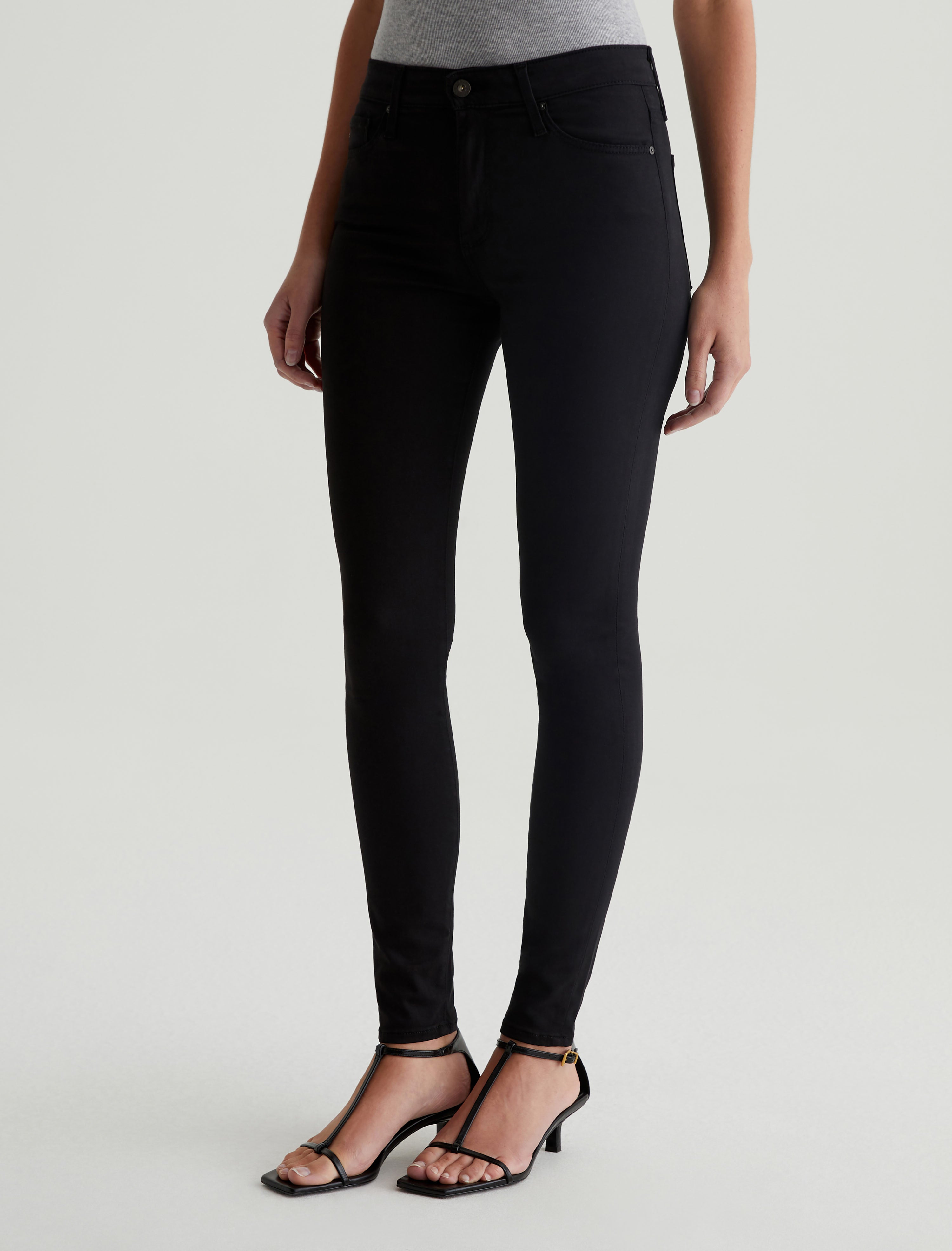 Farrah Skinny Super Black Mid-Rise Skinny Women Bottom Photo 5
