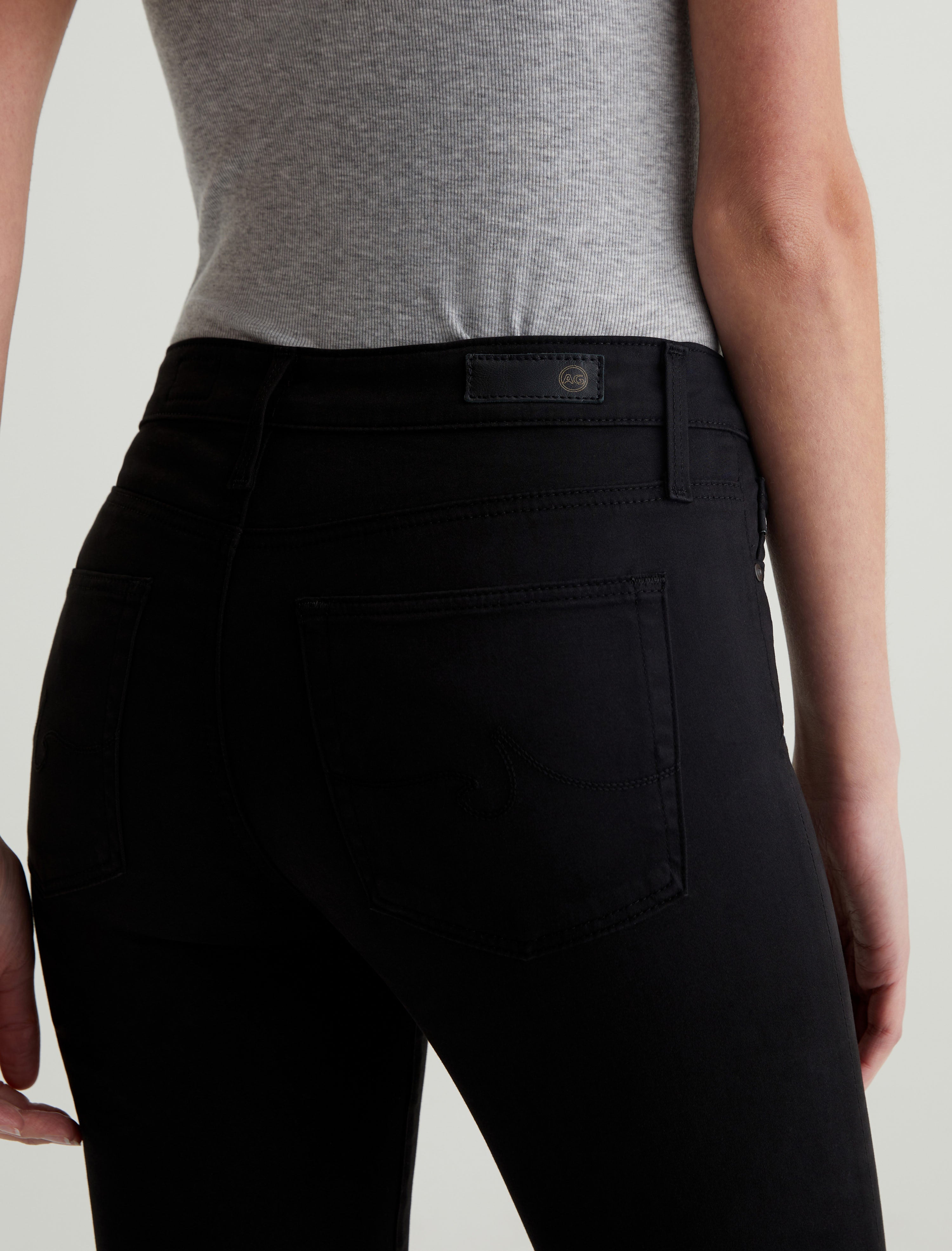 Farrah Skinny Super Black Mid-Rise Skinny Women Bottom Photo 6