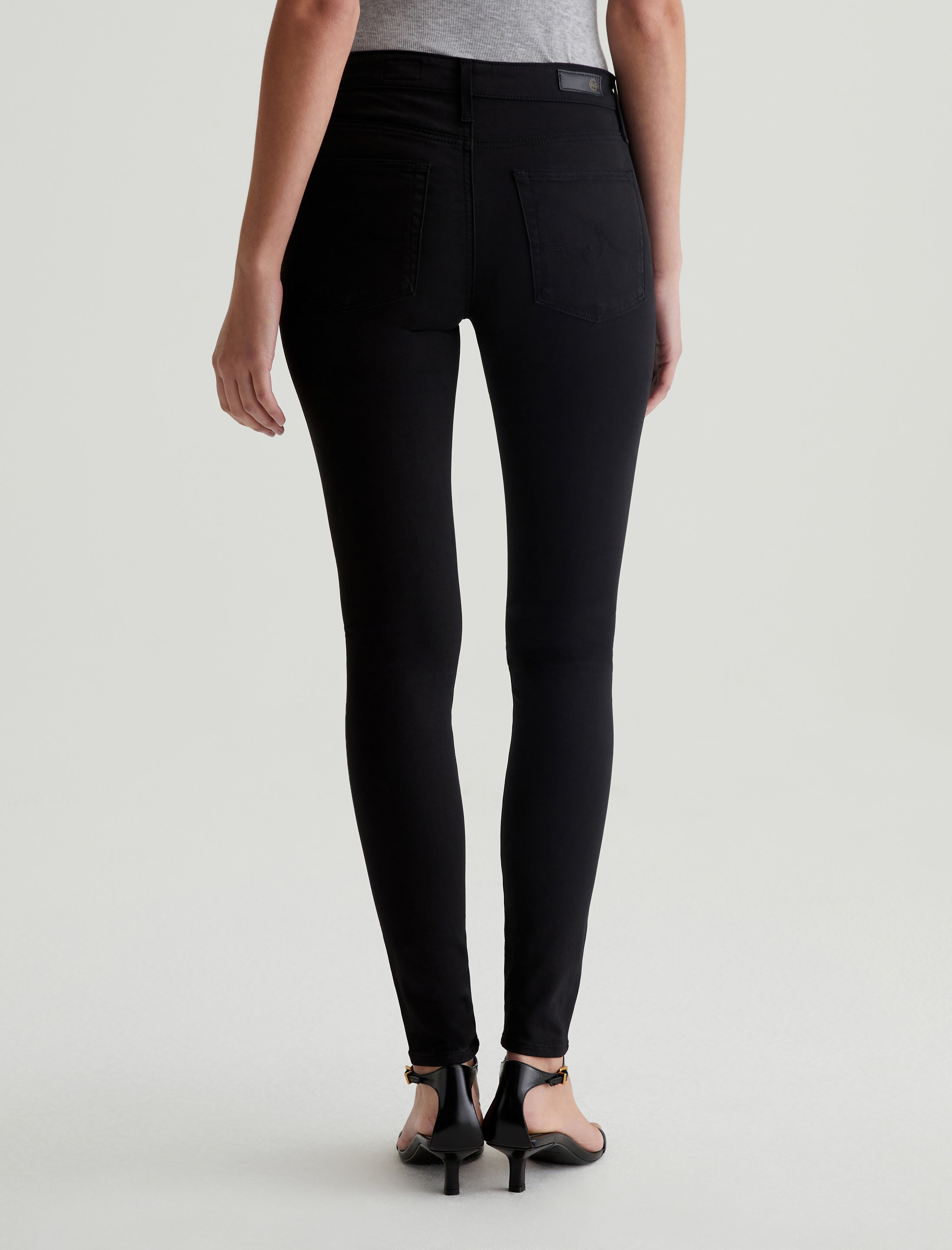 Farrah Skinny Super Black Mid-Rise Skinny Women Bottom Photo 7