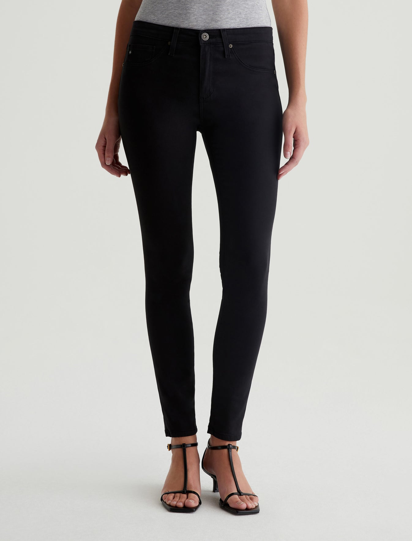 Womens Legging Ankle Super Black at AG Jeans Official Store