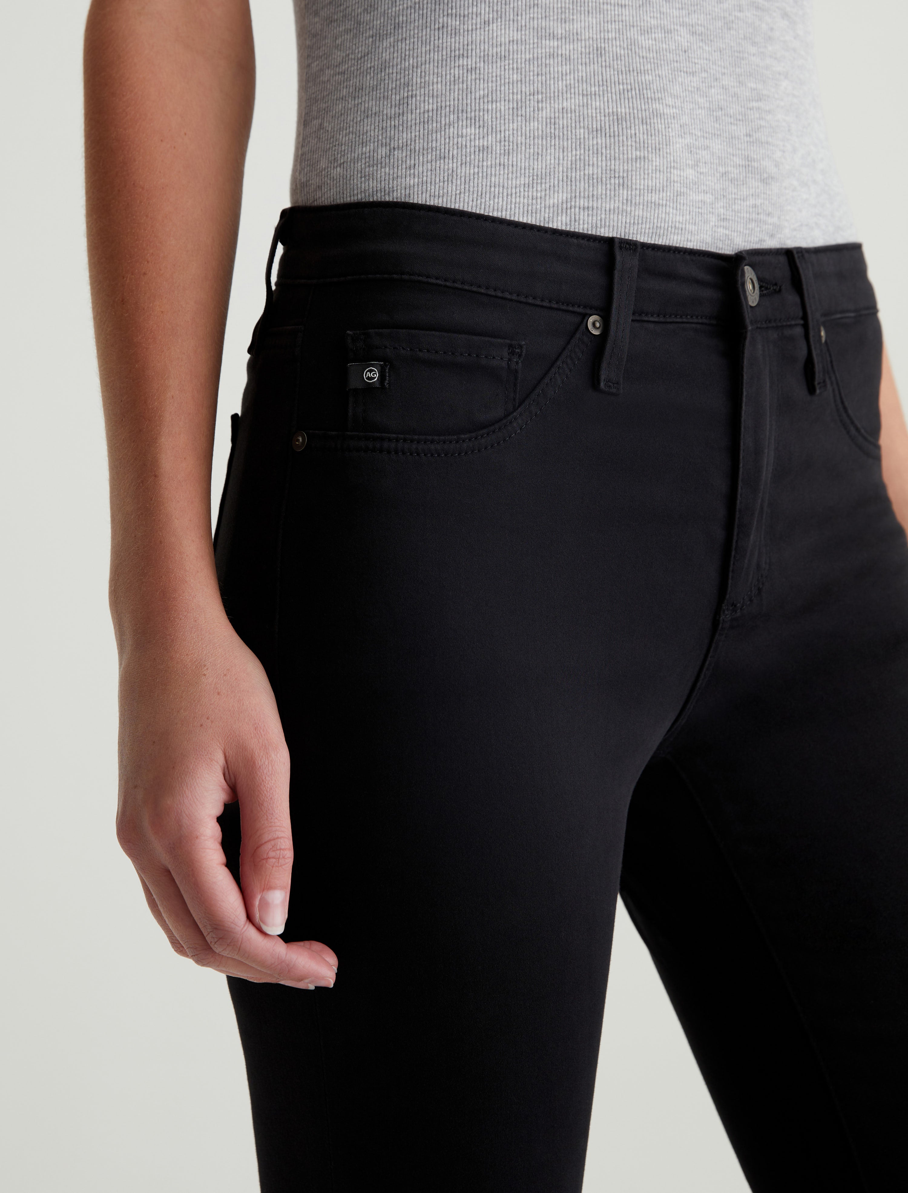 Legging Ankle Super Black Super Skinny Ankle Women Bottom Photo 3