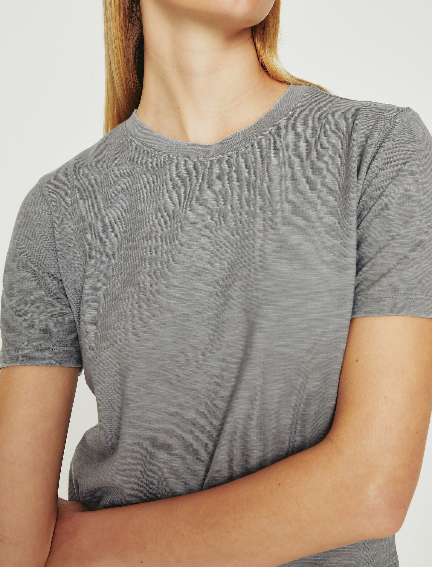 Jagger Crew 5 Years Ink Stone Classic Crew Neck Women Top Photo 3