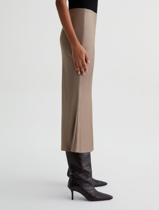Karina Skirt Brooklyn Taupe Classic Skirt Women Bottom Photo 5