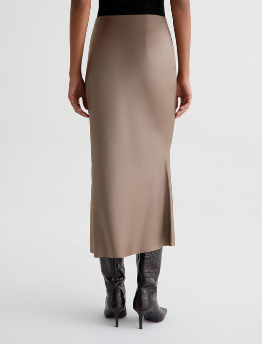 Karina Skirt Brooklyn Taupe Classic Skirt Women Bottom Photo 6