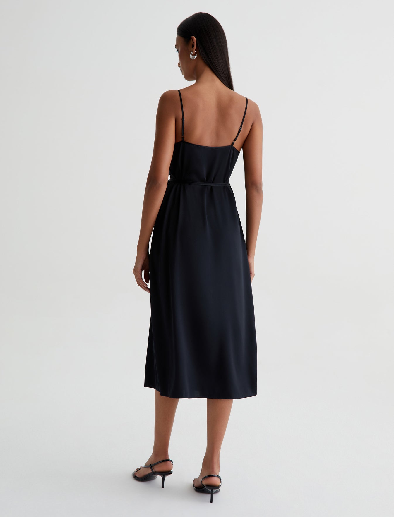 Seah Dress True Black Classic Wrap Dress Women Top Photo 6