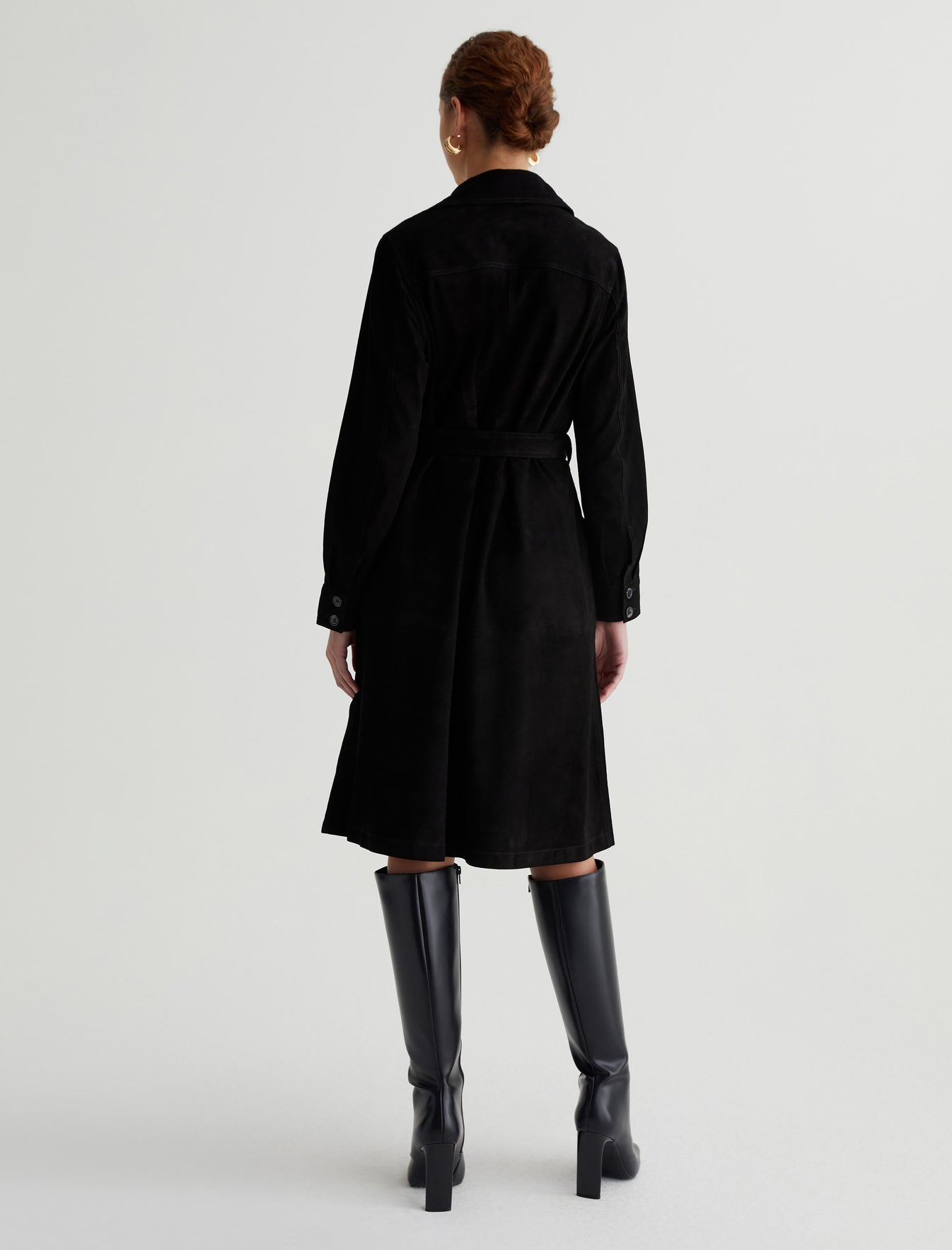 Novi True Black Safari Trench Dress Womens Bottom   Photo 6