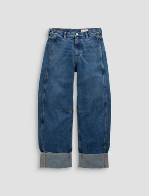 Mercer 11 Years Enrich High-Rise Barrel Women Bottom Photo 9