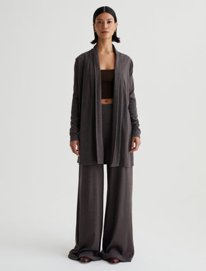 Women Saamie Cardigan Stone Brown Photo 1