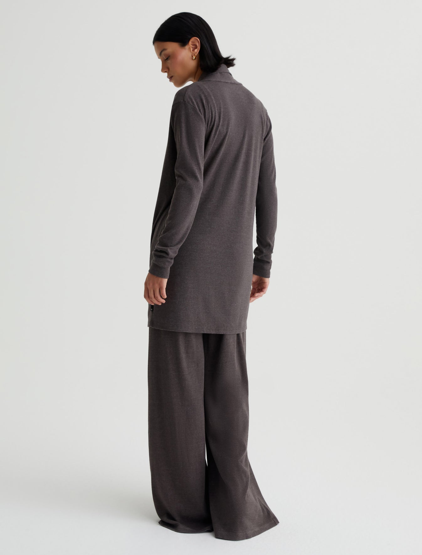 Women Saamie Cardigan Stone Brown Photo 6