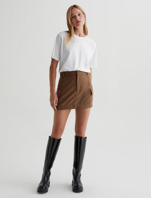 Colombo Skirt Umber Cargo Mini Women Bottom Photo 1