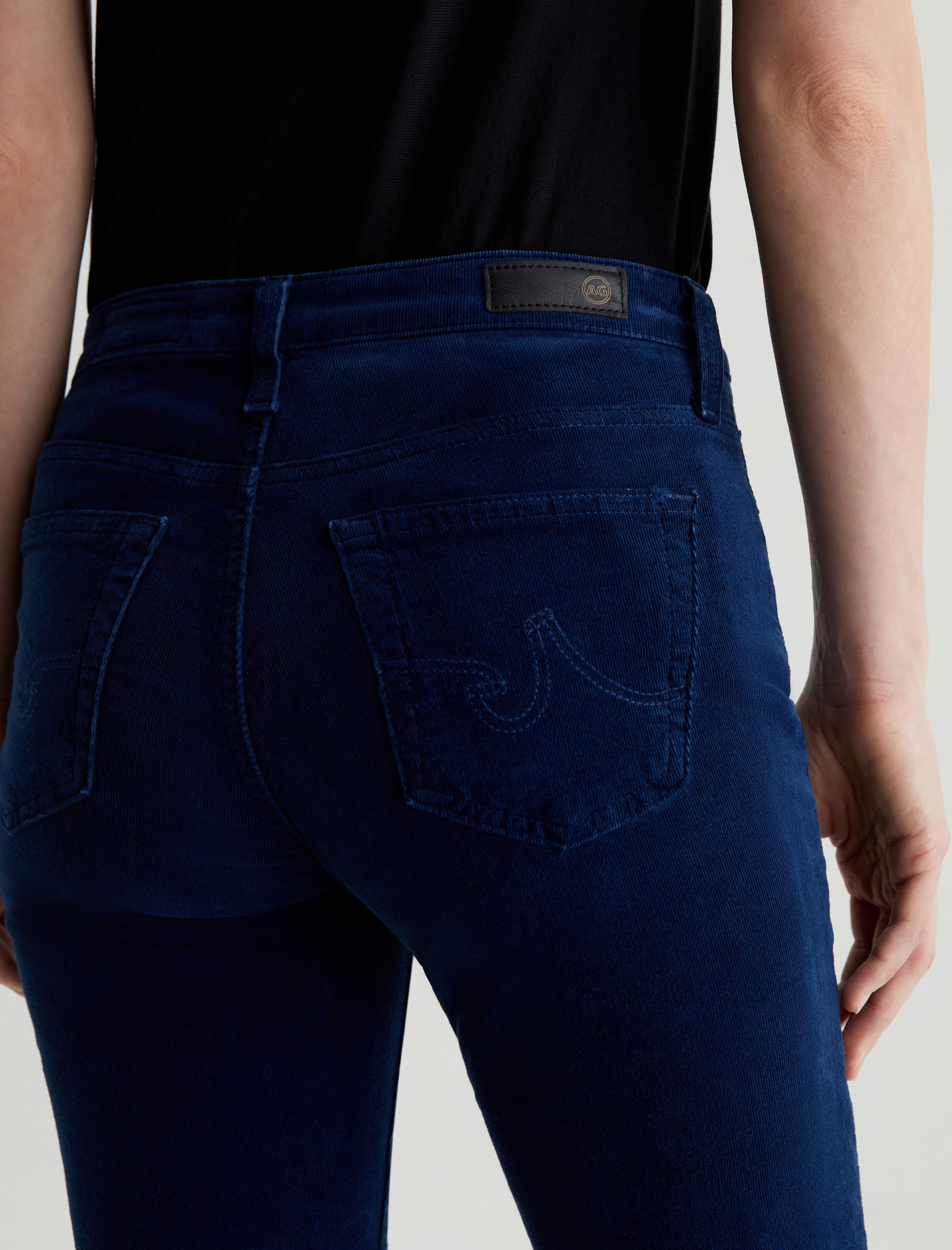 Angel 1 Year Deep Trenches AG-ed™ Corduroy Low-Rise Boot Denim Women Bottom Photo 6