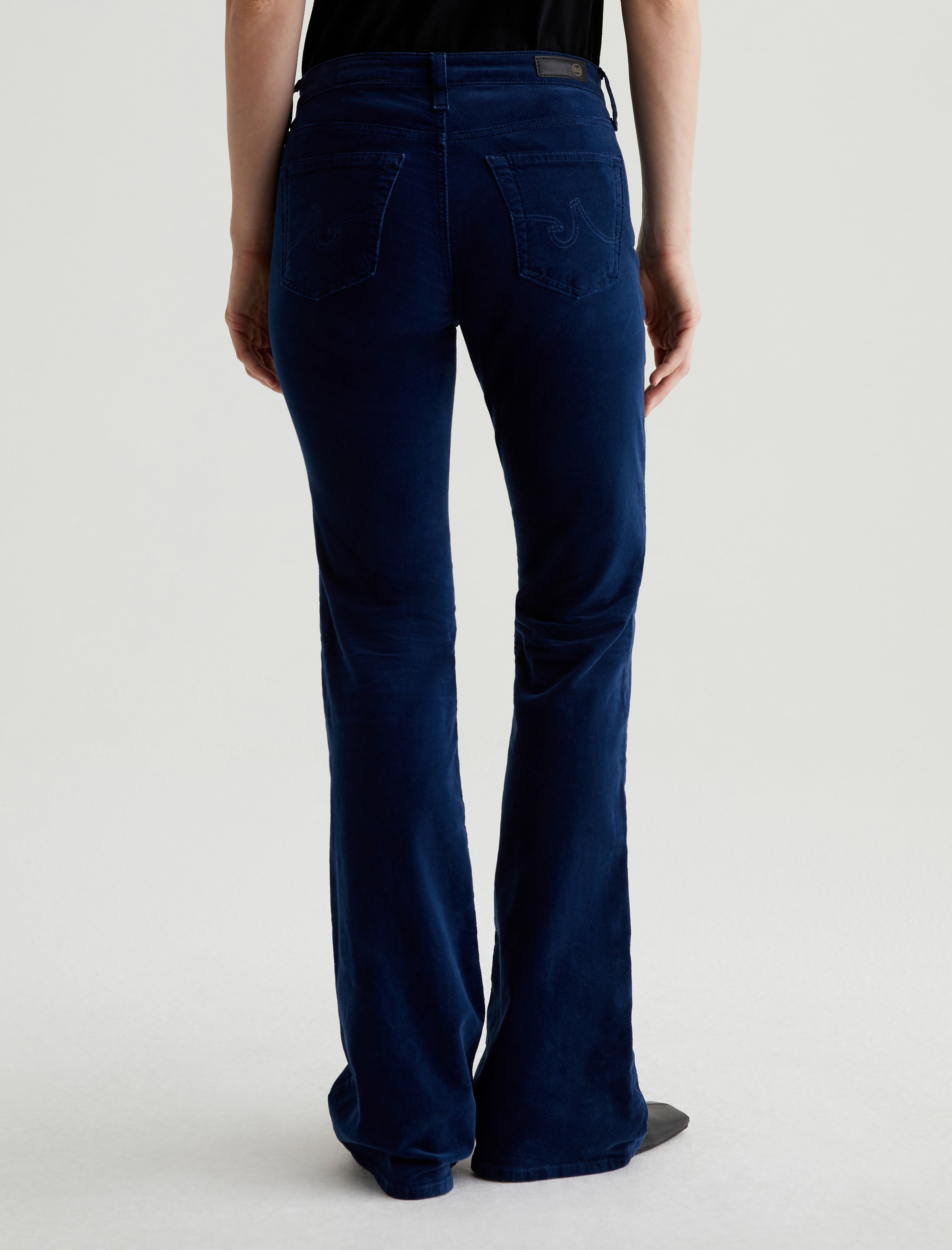 Angel 1 Year Deep Trenches AG-ed™ Corduroy Low-Rise Boot Denim Women Bottom Photo 7