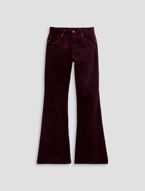 Georgia Jazz Berry Relaxed Flare Womens Bottom Photo 9