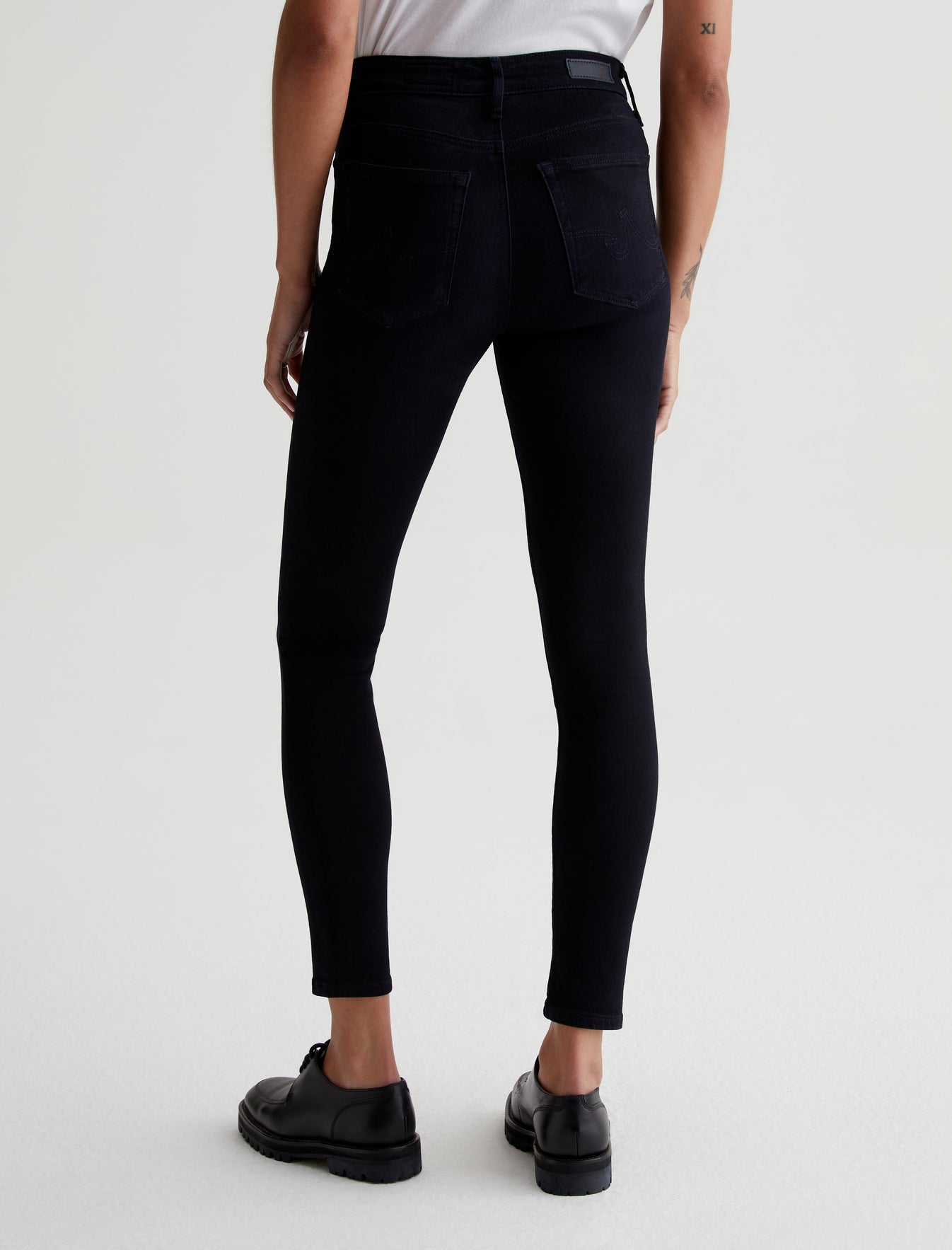 Womens Farrah Skinny Ankle Blue Above at AG Jeans Official Store